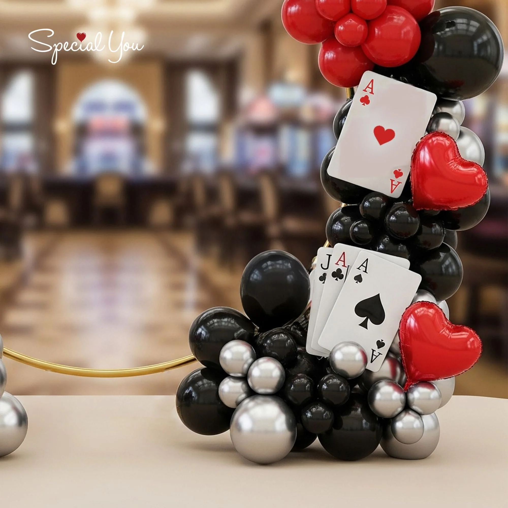 Casino theme ring decor - Image 3