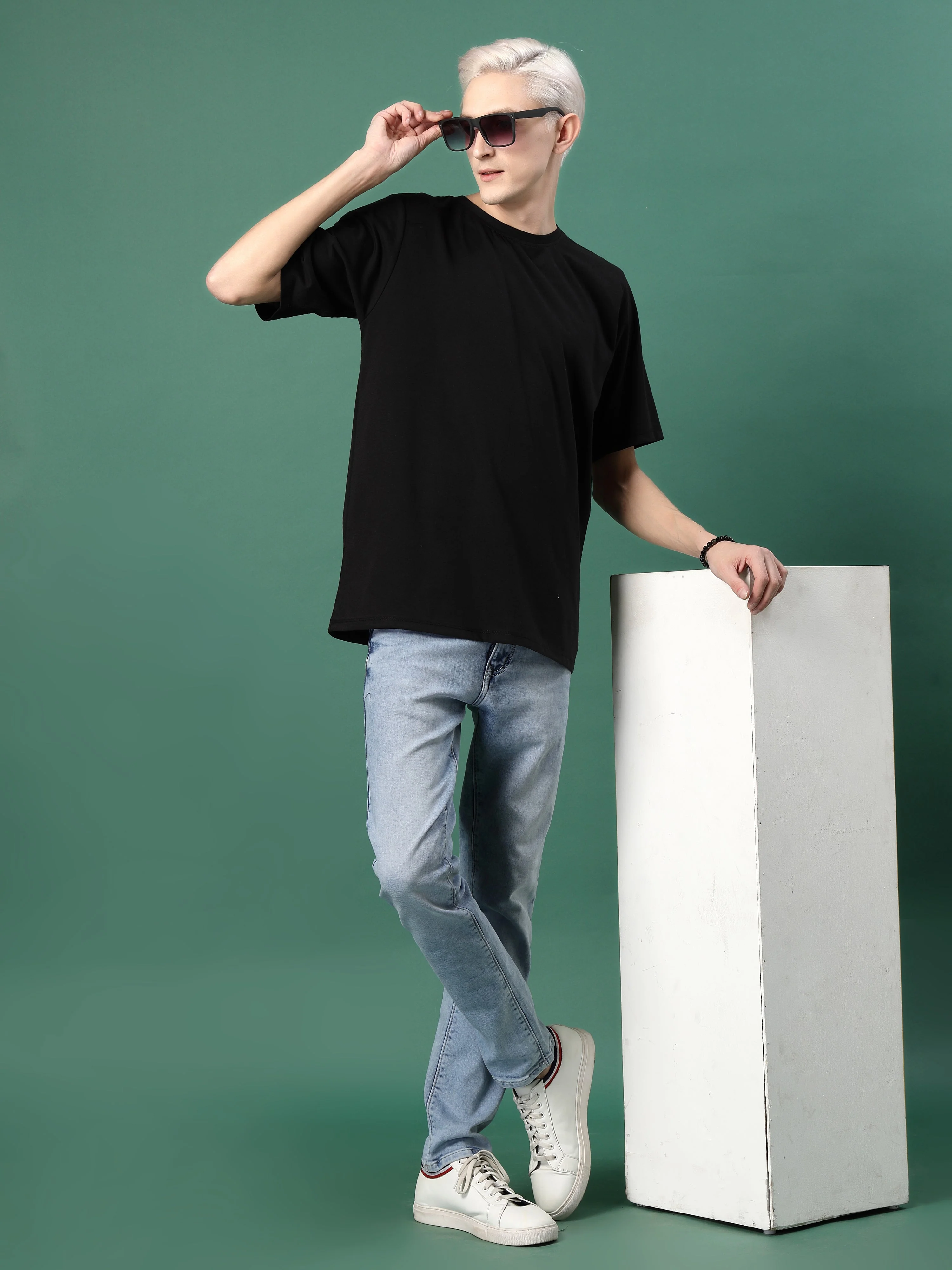 Casual Comfort Men's Oversized Cotton T-shirt - Image 13