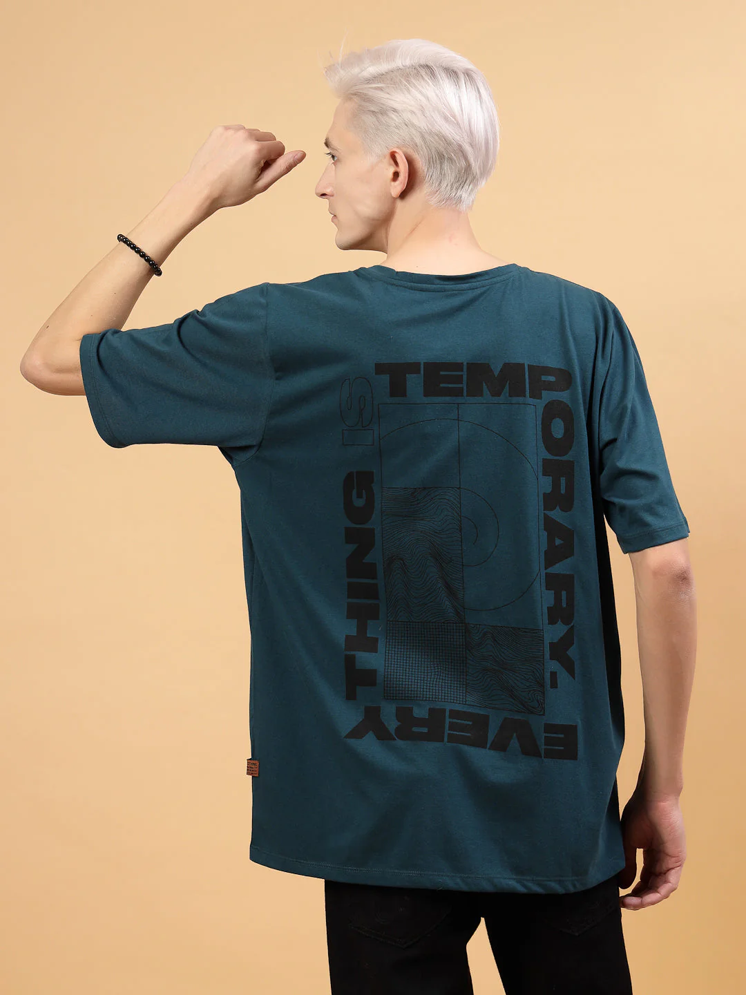 Casual Comfort Men's Oversized Cotton T-shirt - Image 8