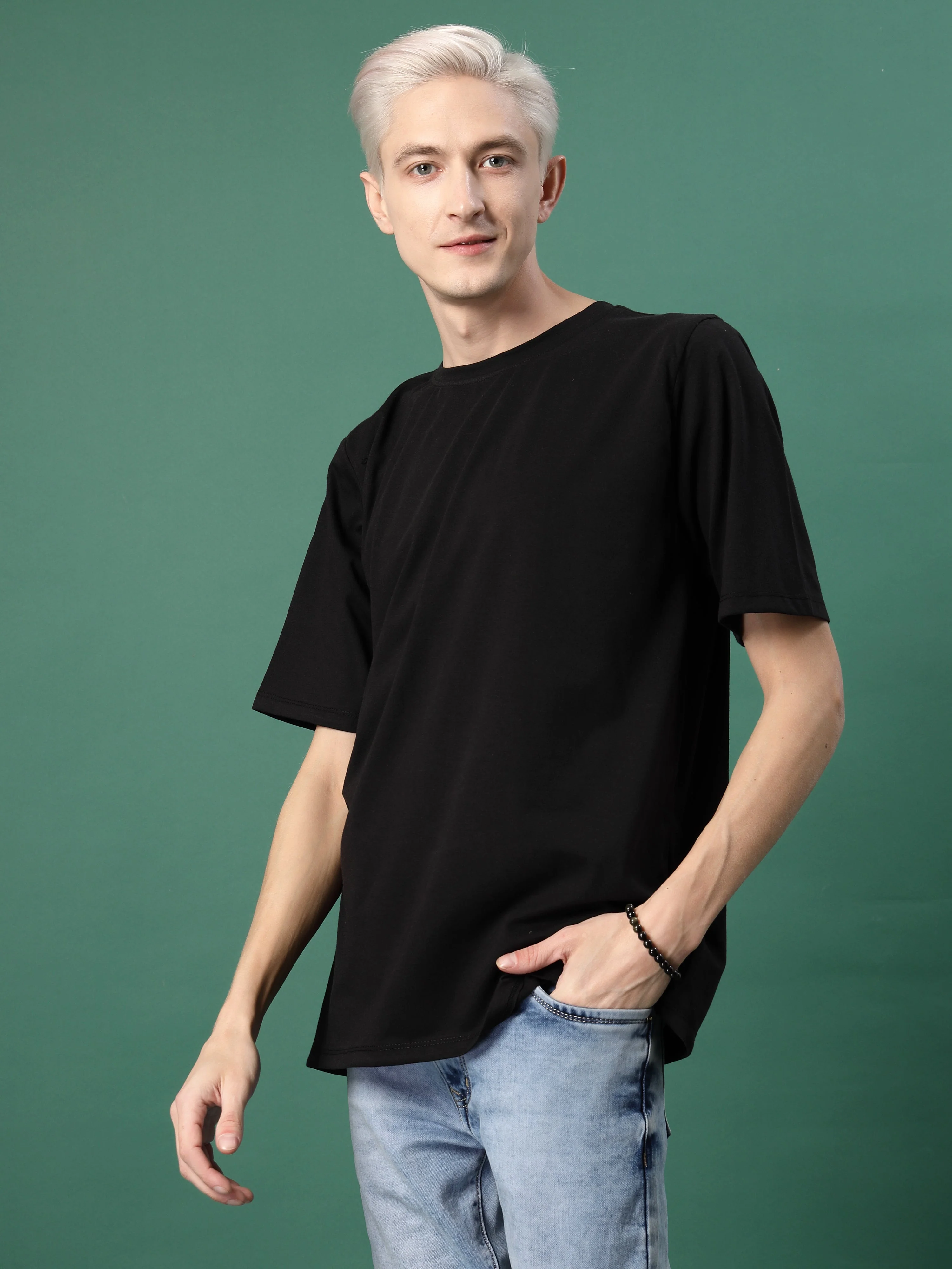 Casual Comfort Men's Oversized Cotton T-shirt - Image 5