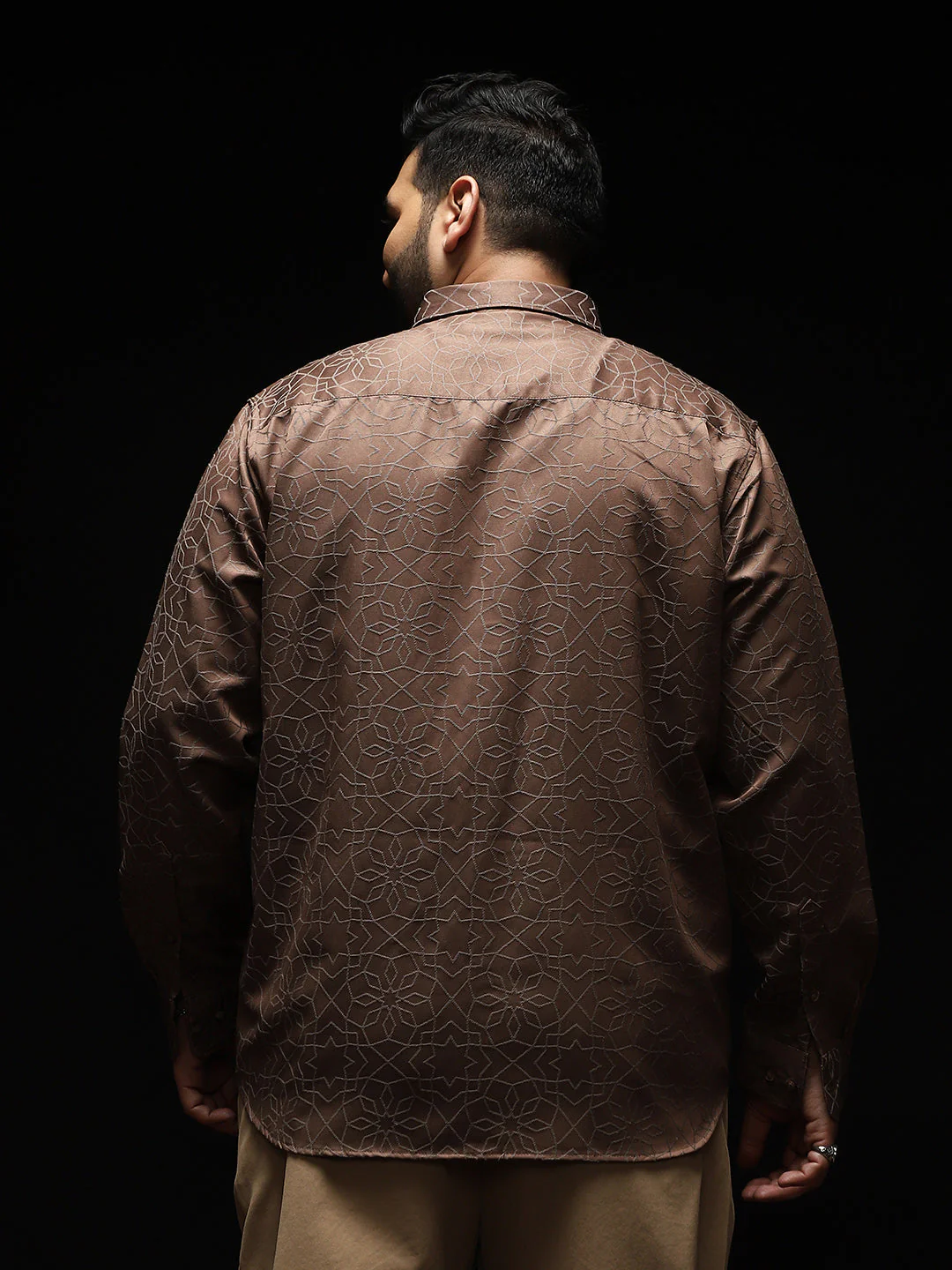 Celestrial Jacquard Shirt - Image 4
