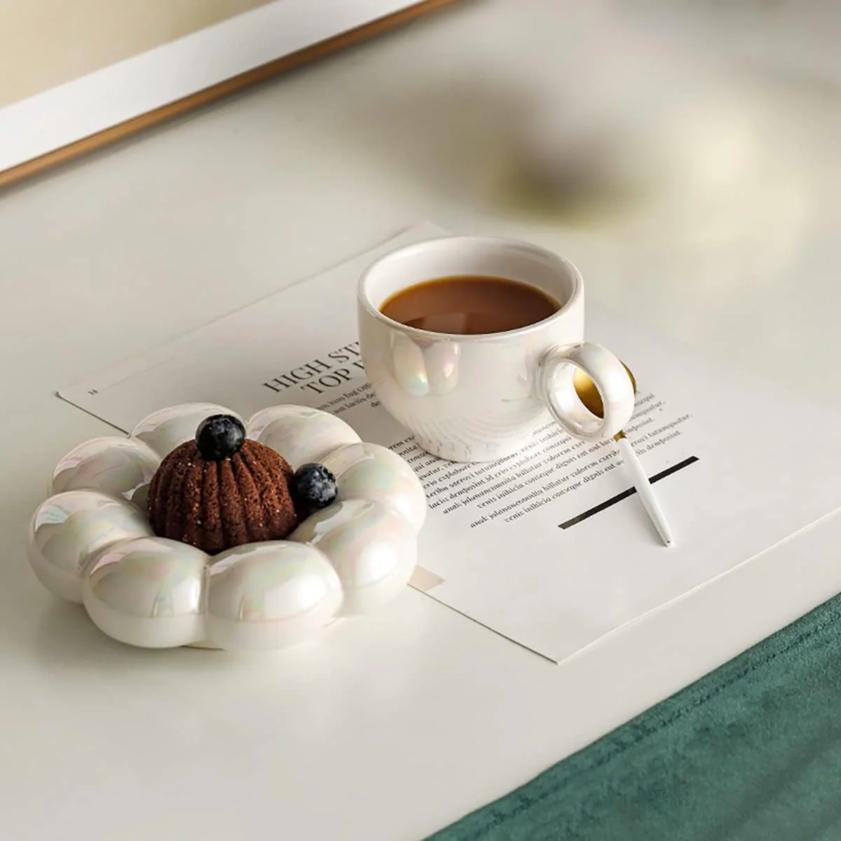 ceramic bubble tea cup set - Image 4