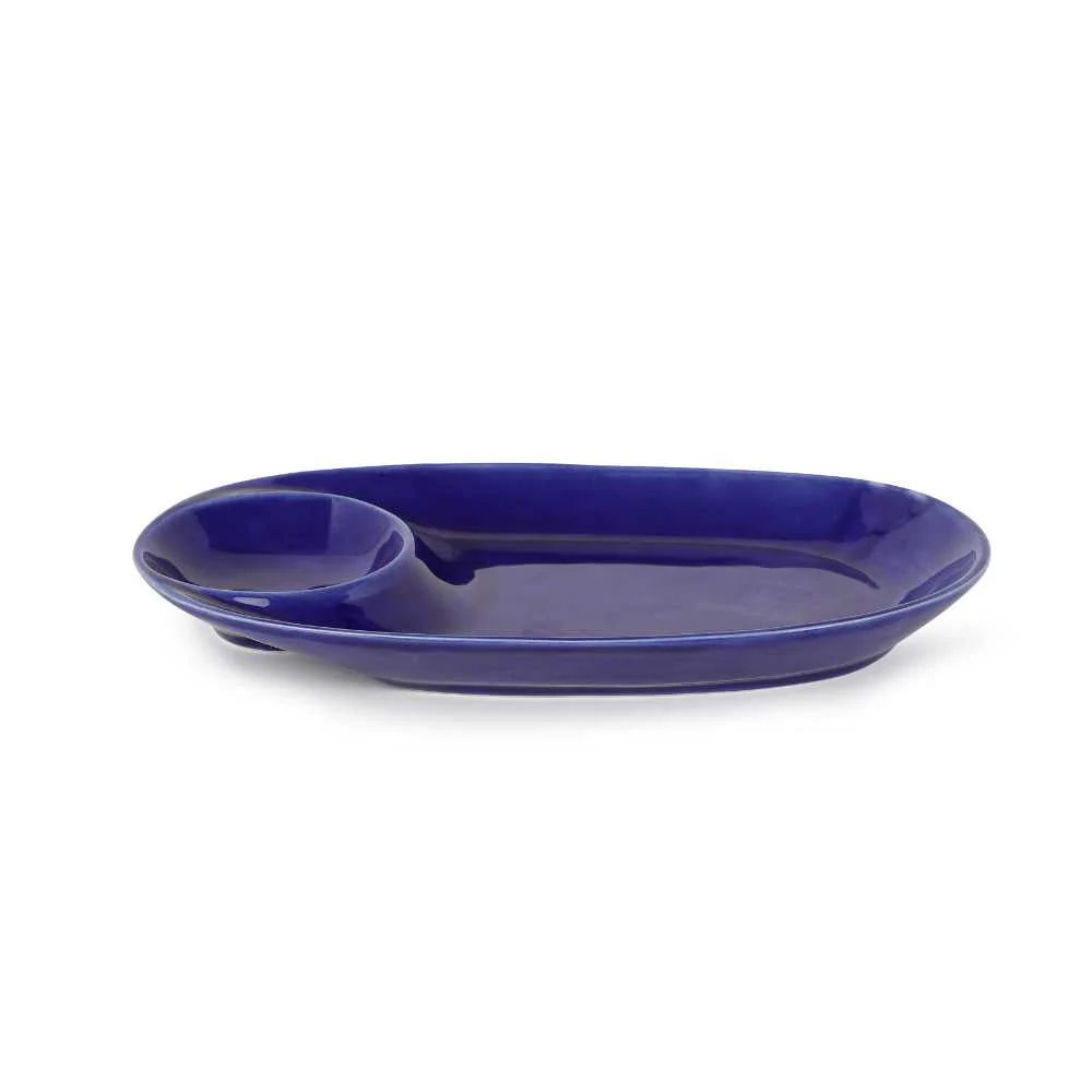 Ceramic Oval Chip And Dip Platter - Image 16