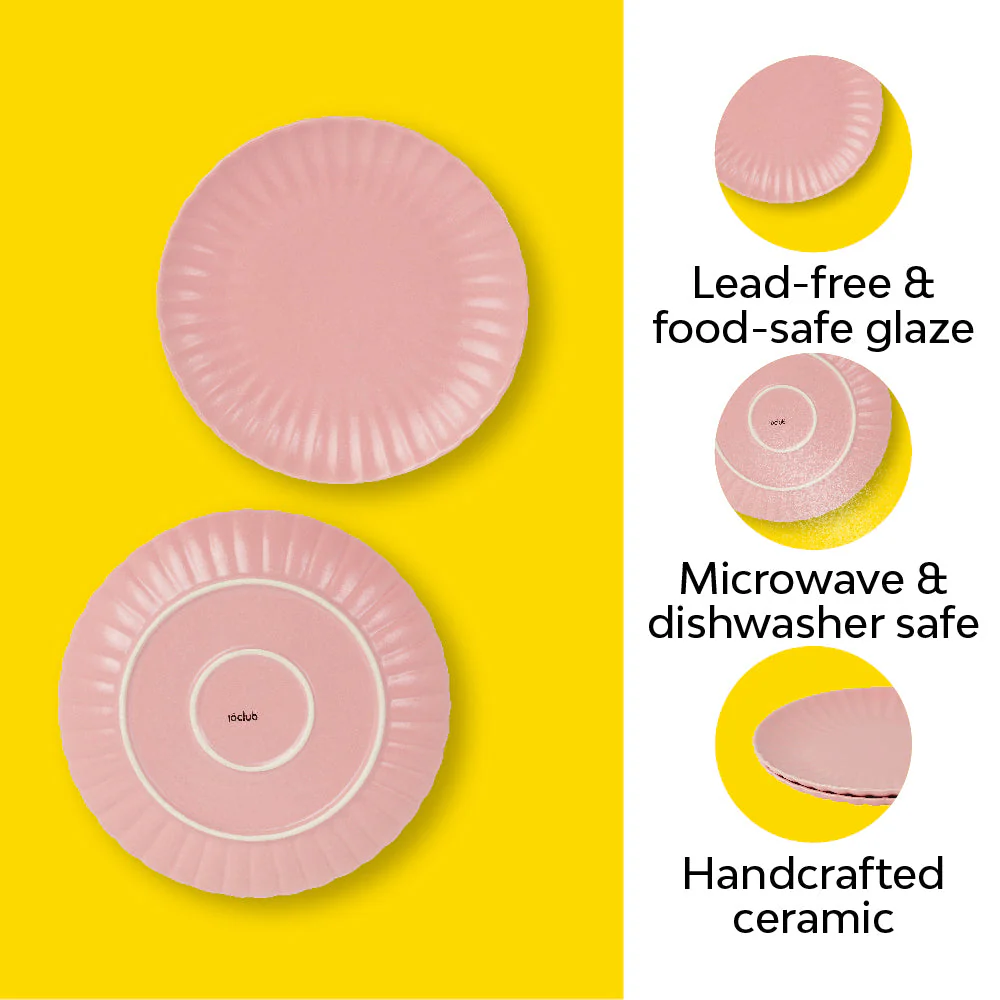 Ceramic Scallop Ceramic Side Plate | Set Of 2 - Image 15