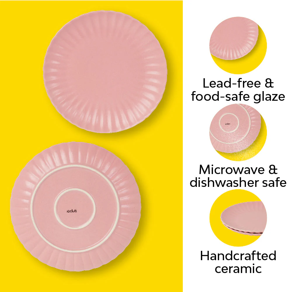 Ceramic Scallop Dinner Plate | Set Of 2 - Image 25