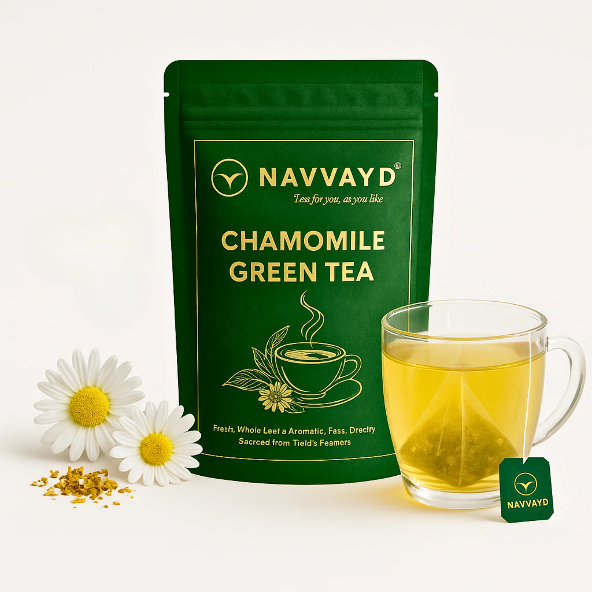 Chamomile Green Tea - Teabags - Image 9