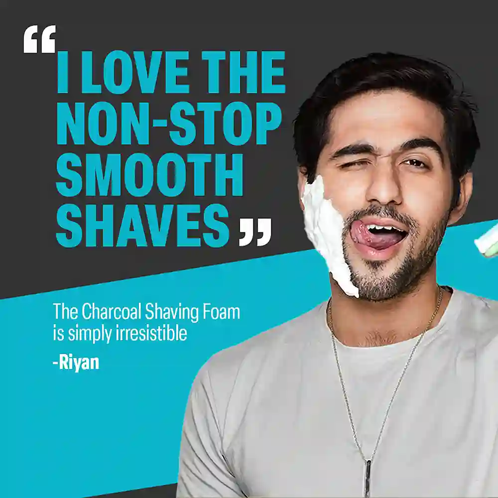 Charcoal Shaving Foam, 50g - Image 5