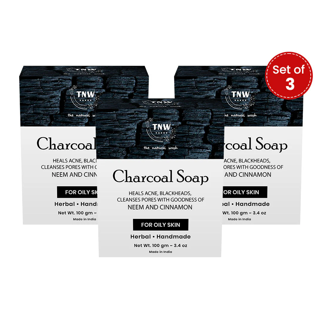 Charcoal Soap - Handmade Soap For Face & Body ( Paraben/ Sulphate/ Dye/ Silicon Free) - Image 8
