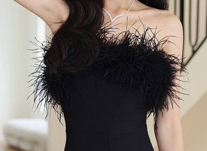 Charlotte Feathery Jumpsuit - Image 8