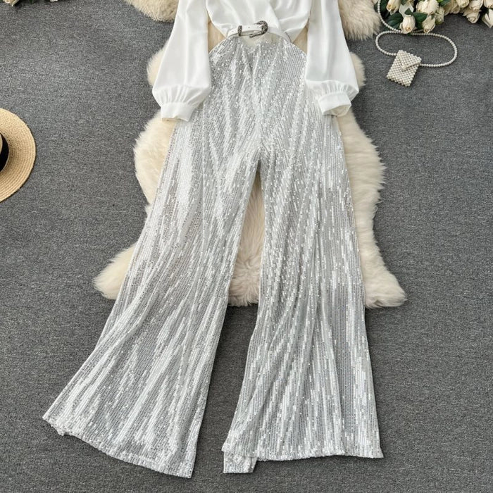 Charlotte Sequin Jumpsuit - Image 7