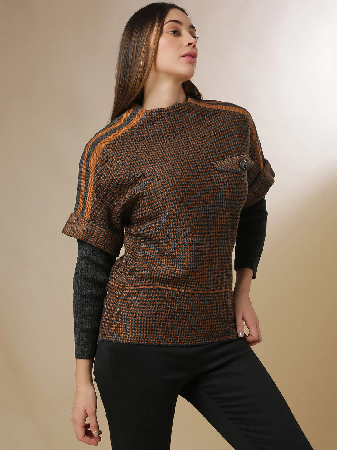 Checked Sweater - Image 4