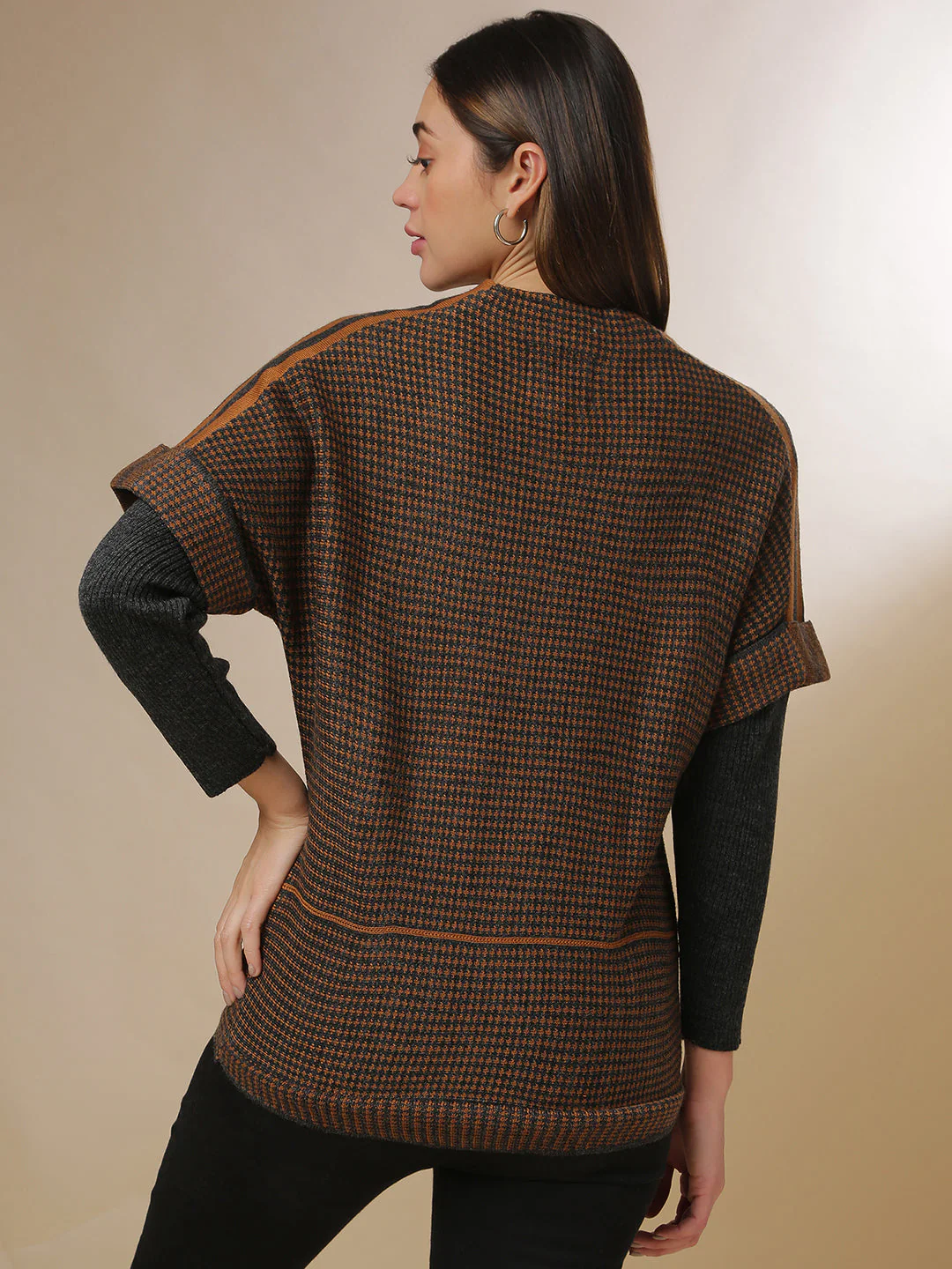 Checked Sweater - Image 5
