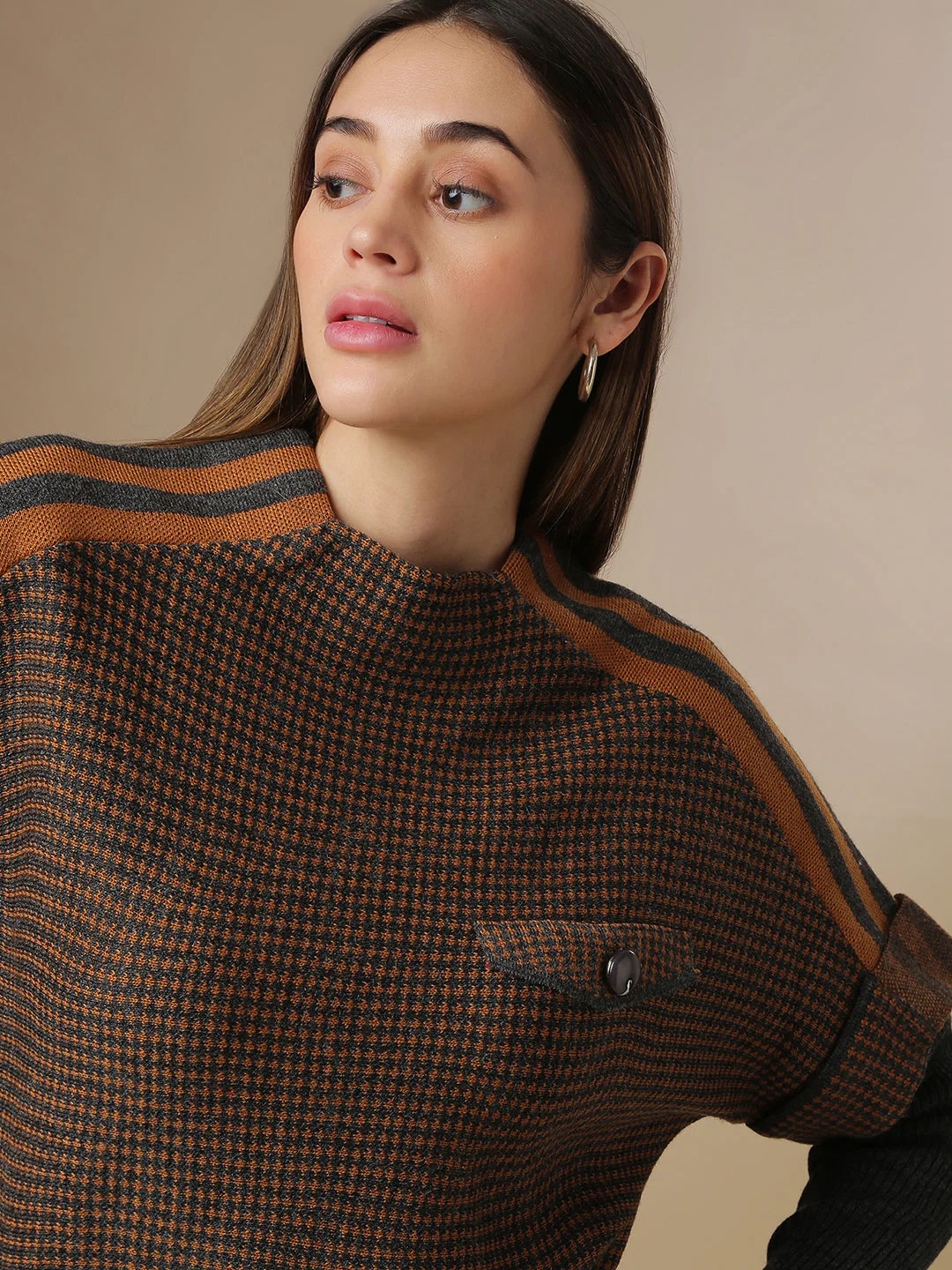 Checked Sweater - Image 6