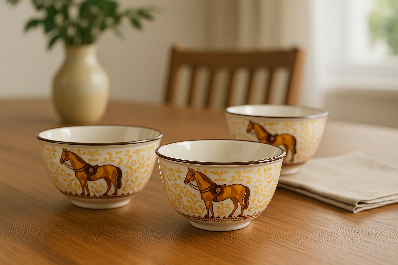 Chetak Ethnic Serving Bowl (300 ML) - Set Of Four - Image 3