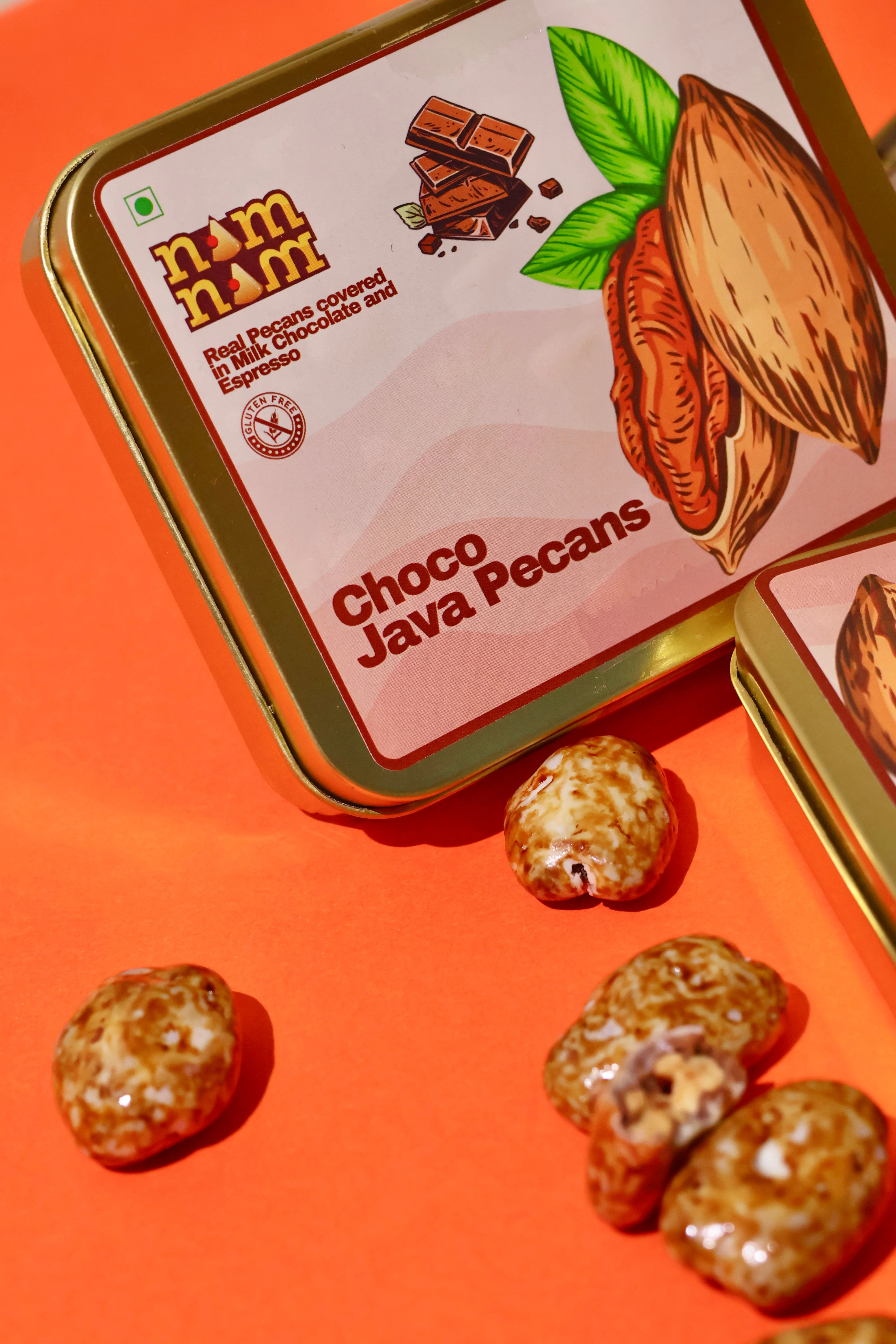 Choco Java Pecans -Pecans Coated in Belgian Couverture and Coffee - Image 8
