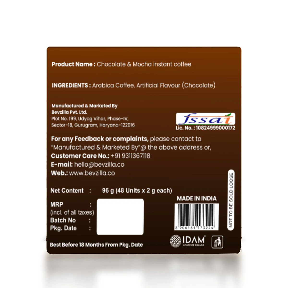 Choco Mocha 48 Sachets - Image 5