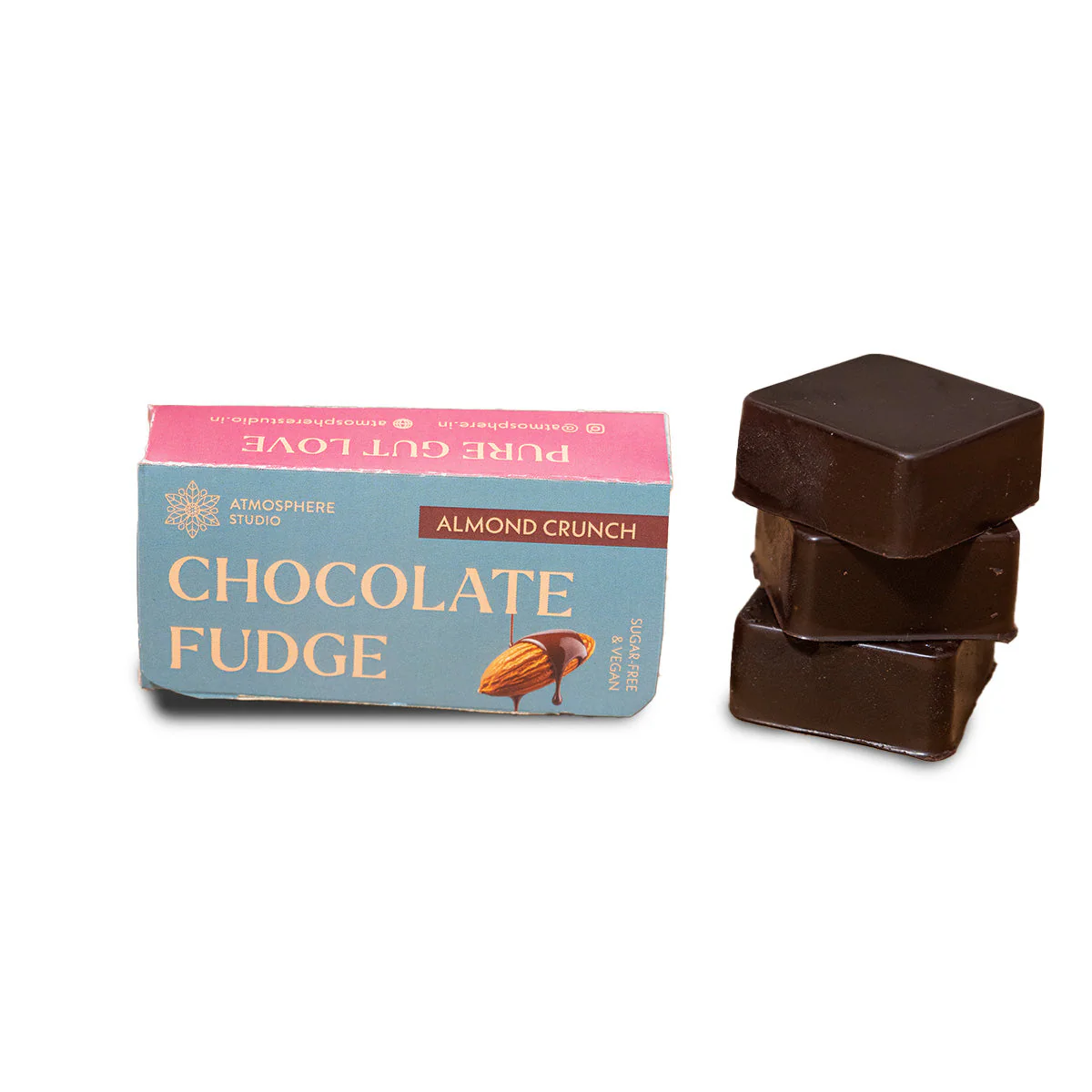 Chocolate Almond Crunch Fudge - Image 7