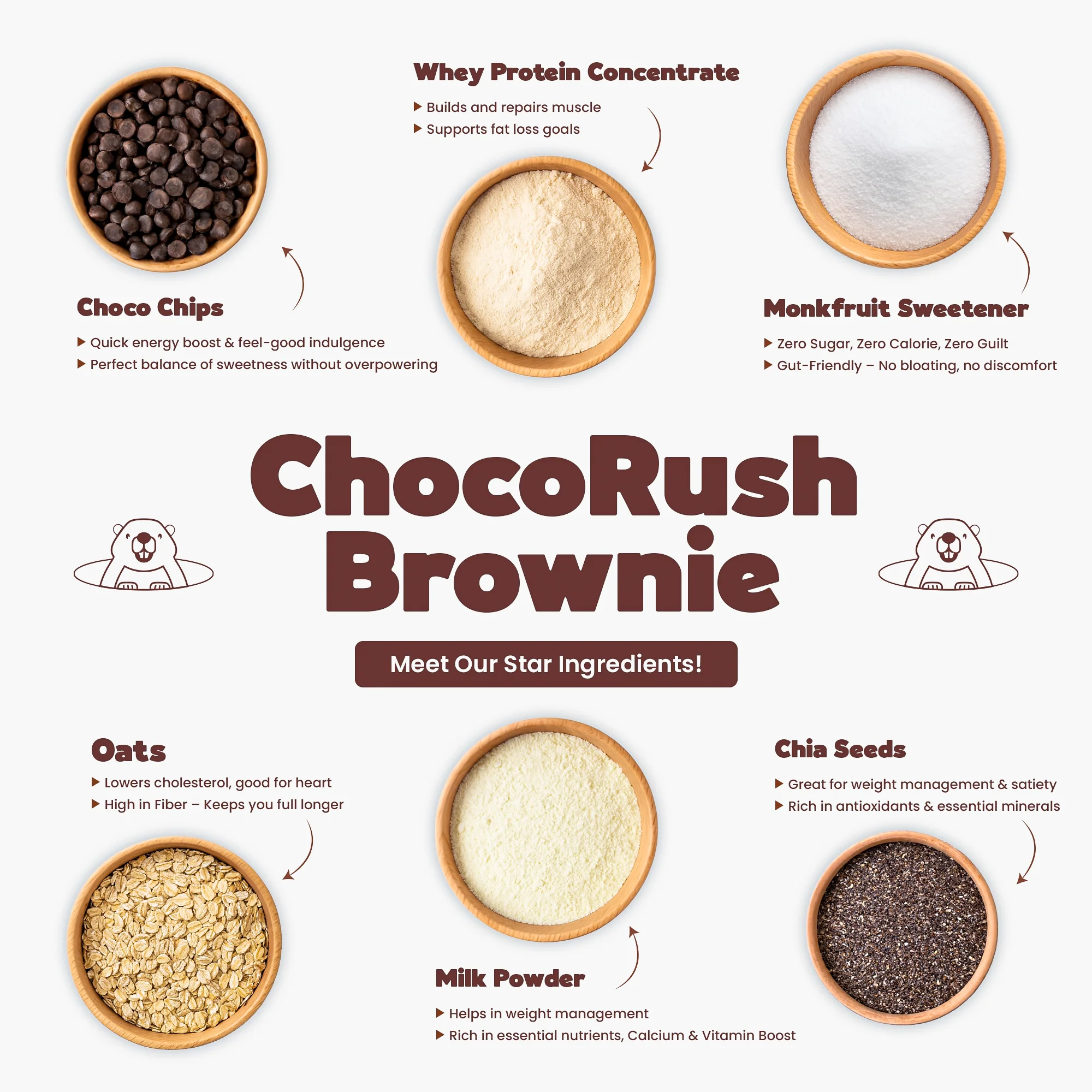 ChocoRush Brownie – Everyday Protein Oats - Image 4