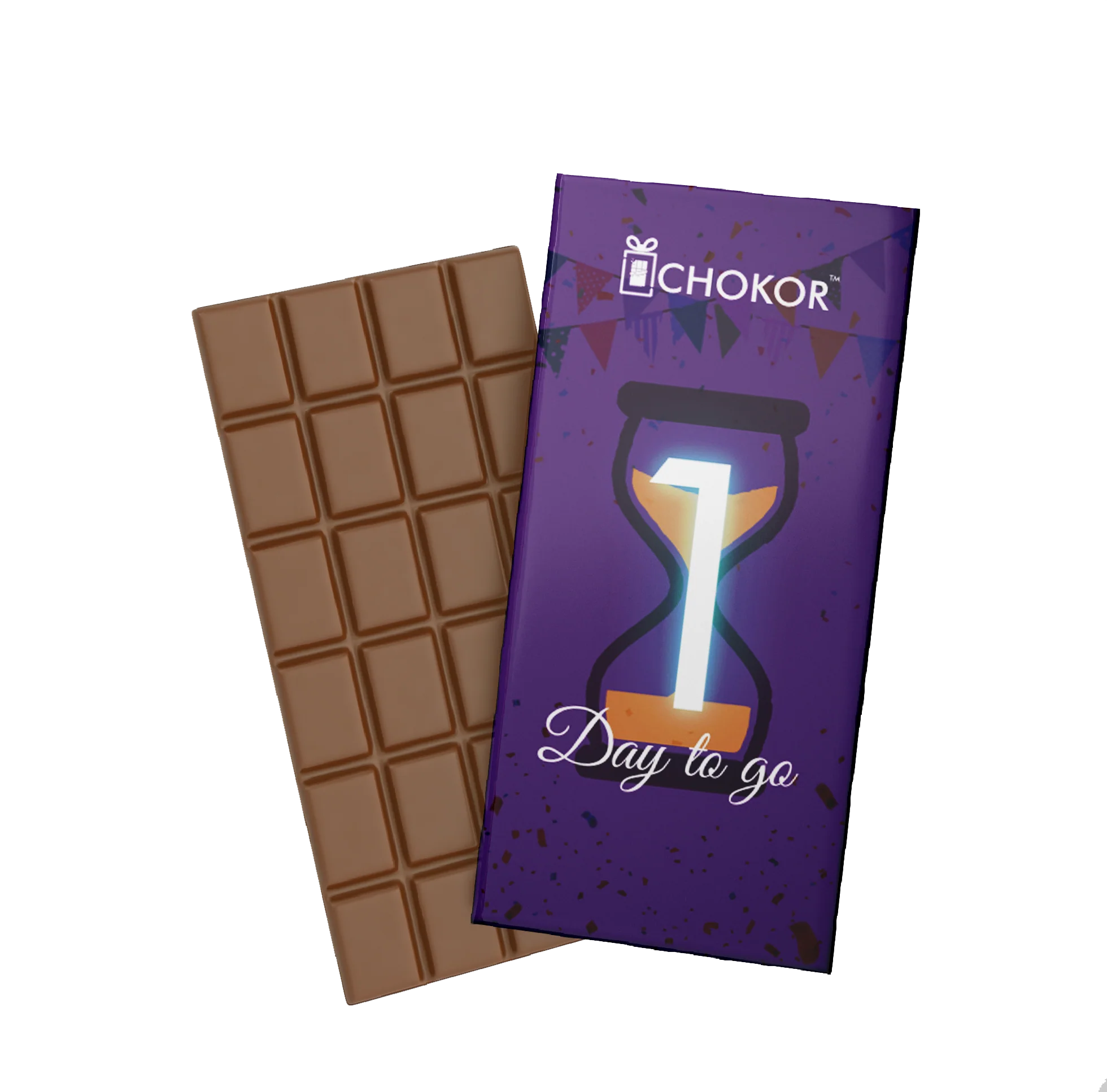 CHOKOR  1 Day To Go Chocolate Gift