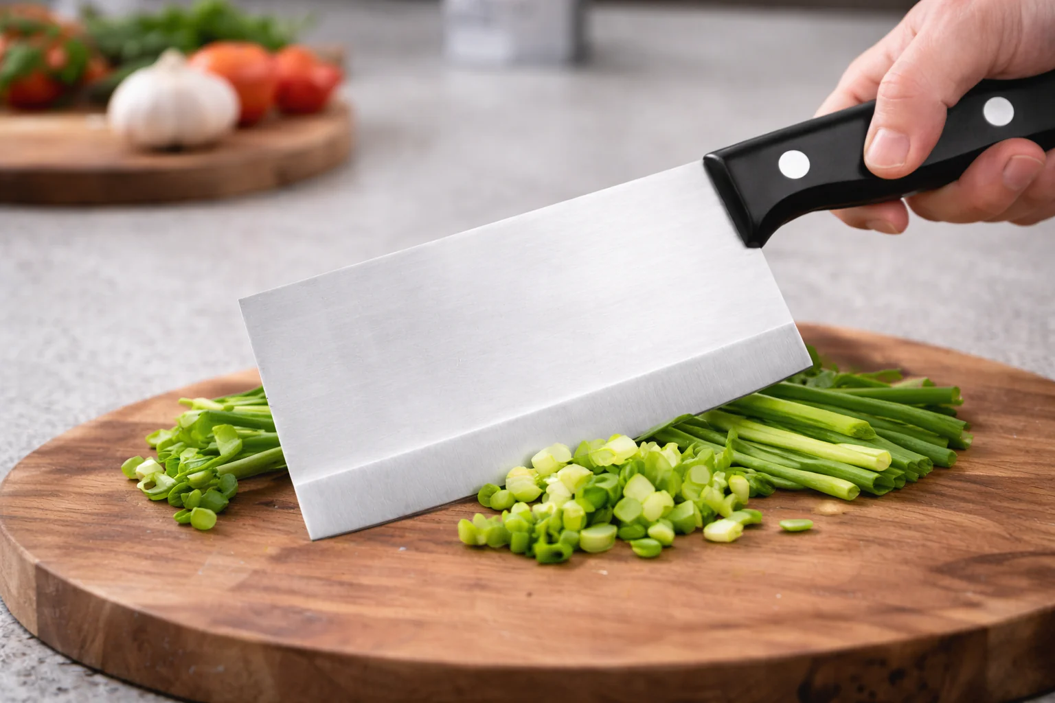 Heavy Duty Stainless Steel Kitchen Knife - Image 2