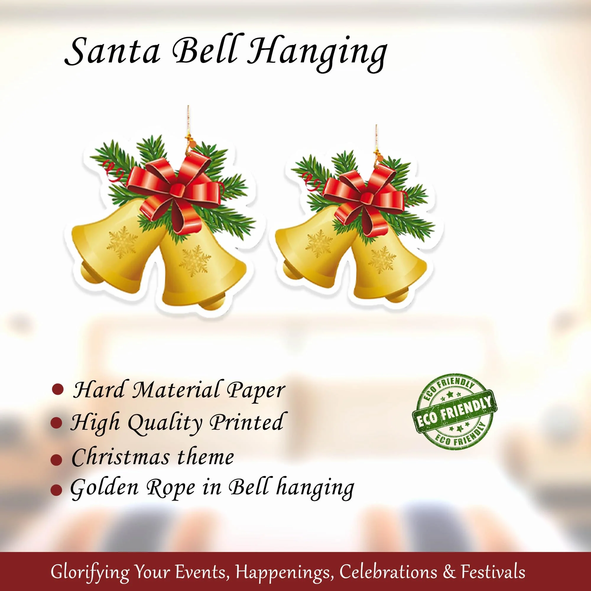 Christmas Bell Hanging for Christmas - Image 4