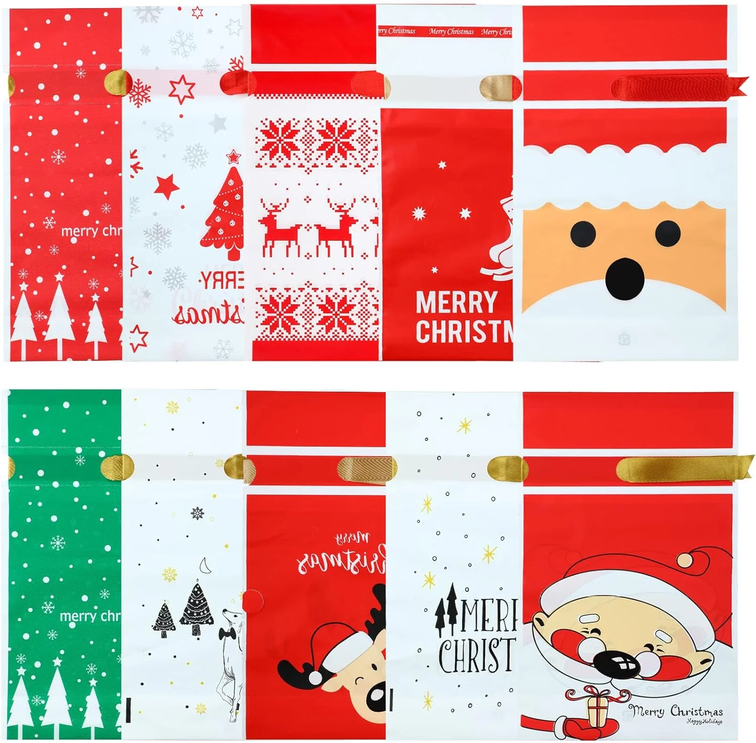 Christmas Candy Gift Cookie Bags - Image 3