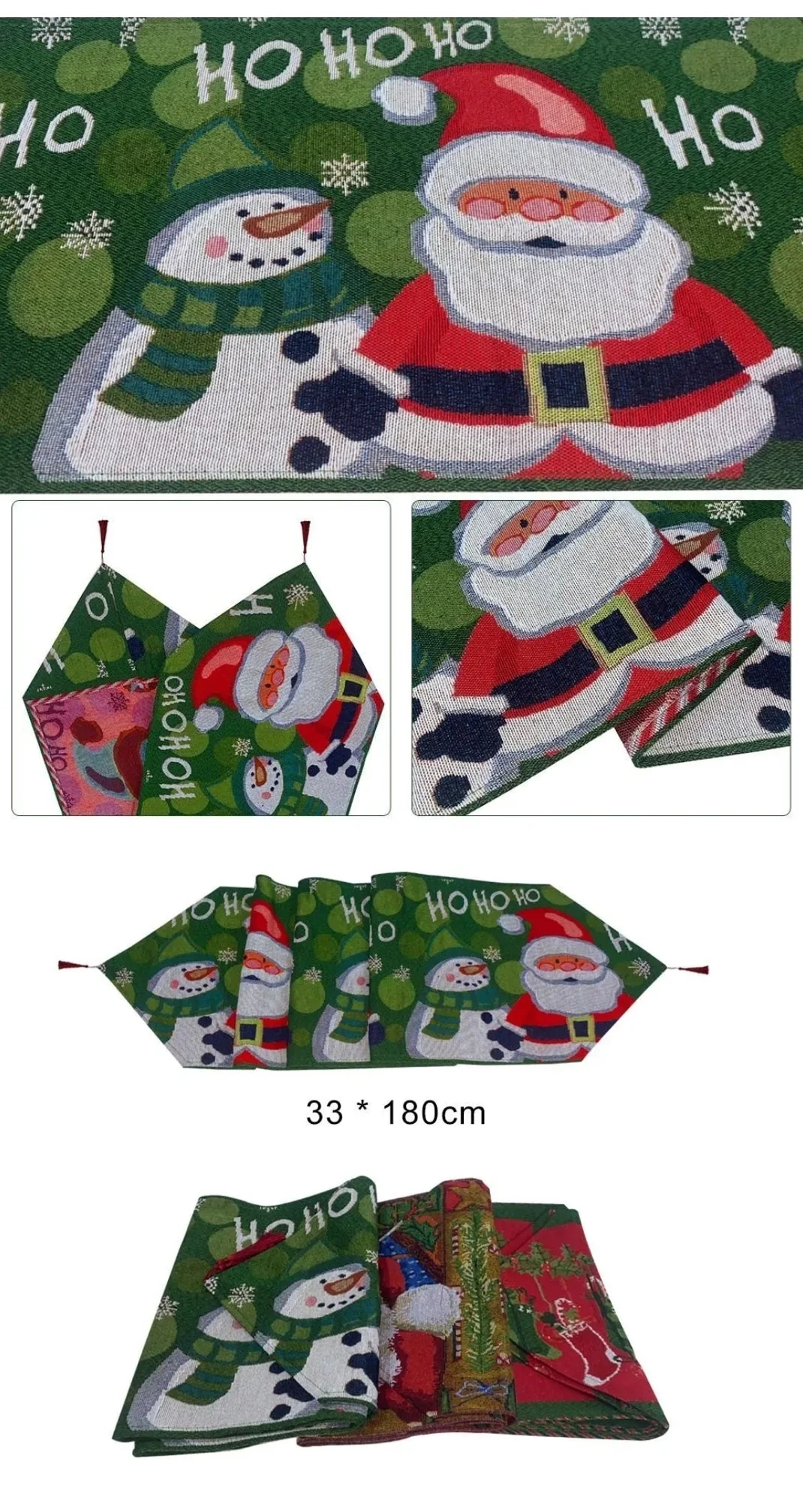 Christmas Table Runner Dining Table Decoration - Image 8