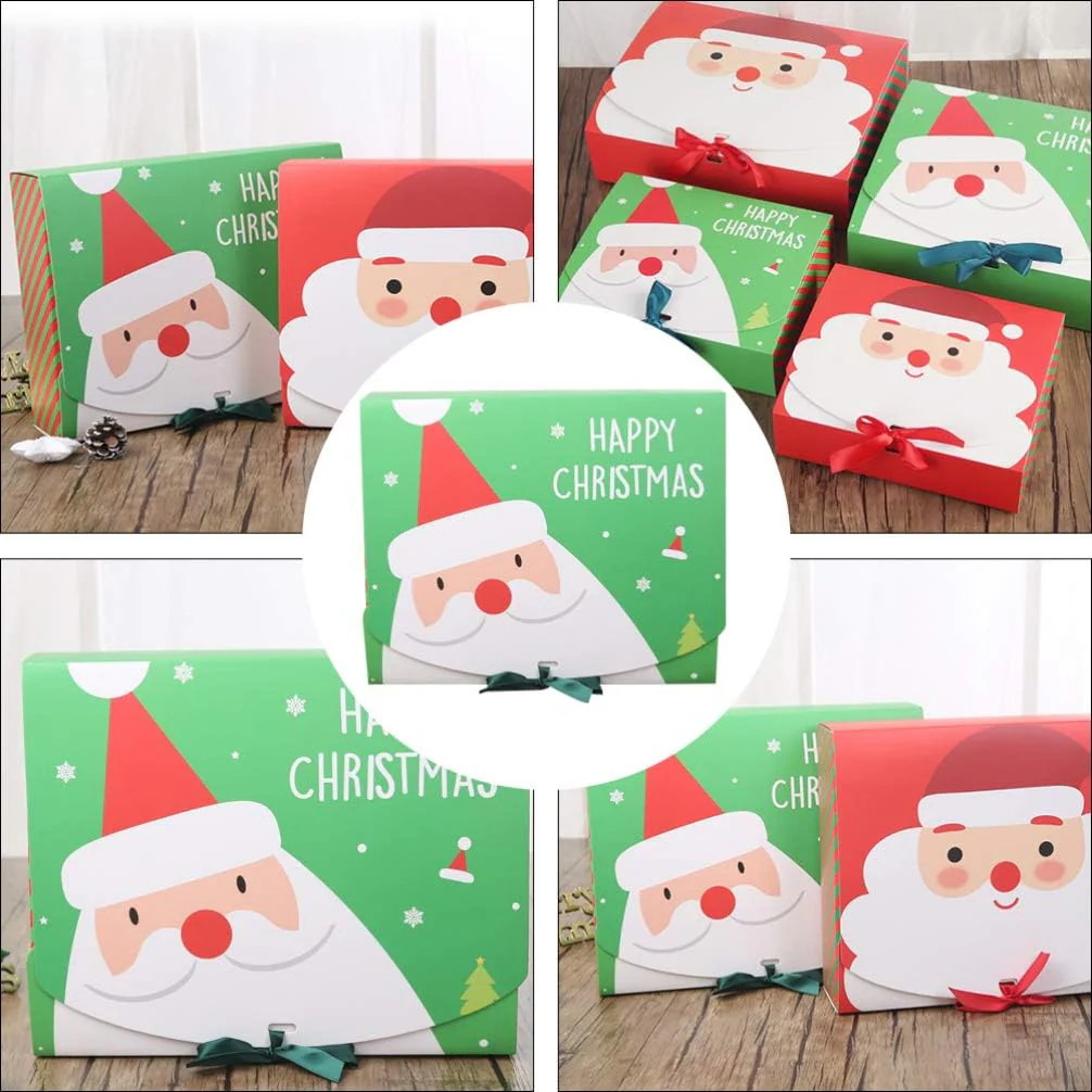 Christmas Treat Gift Boxes(5pcs) - Image 4