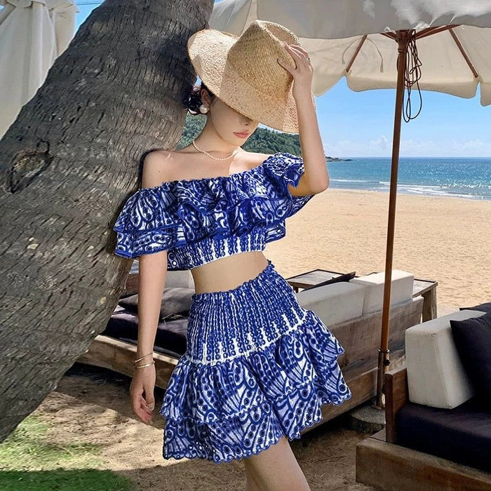 Cinthia Eyelet Co Ord Set - Image 2