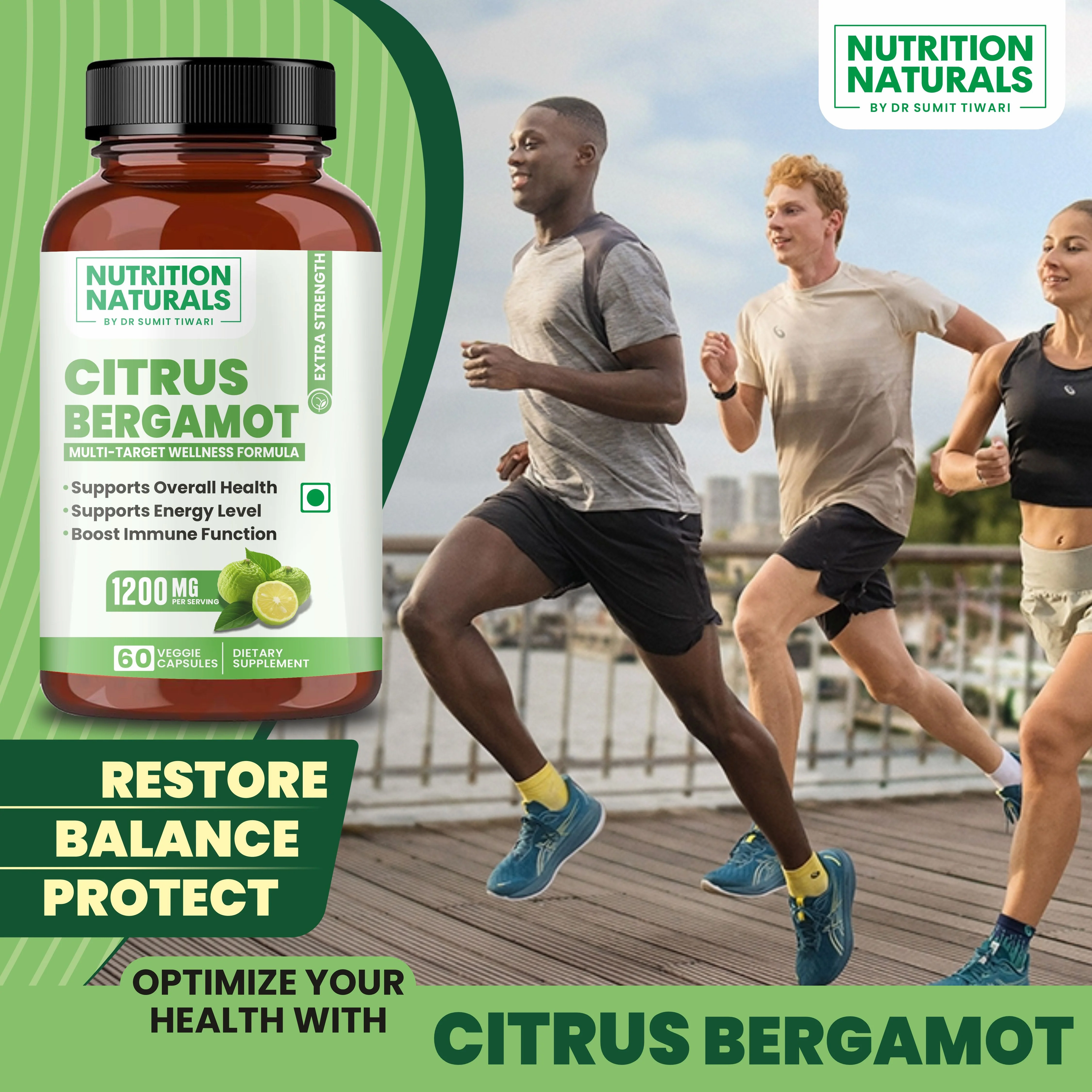 Citrus Bergamot 1200 mg - Immunity & Energy (60 capsules) - Image 4