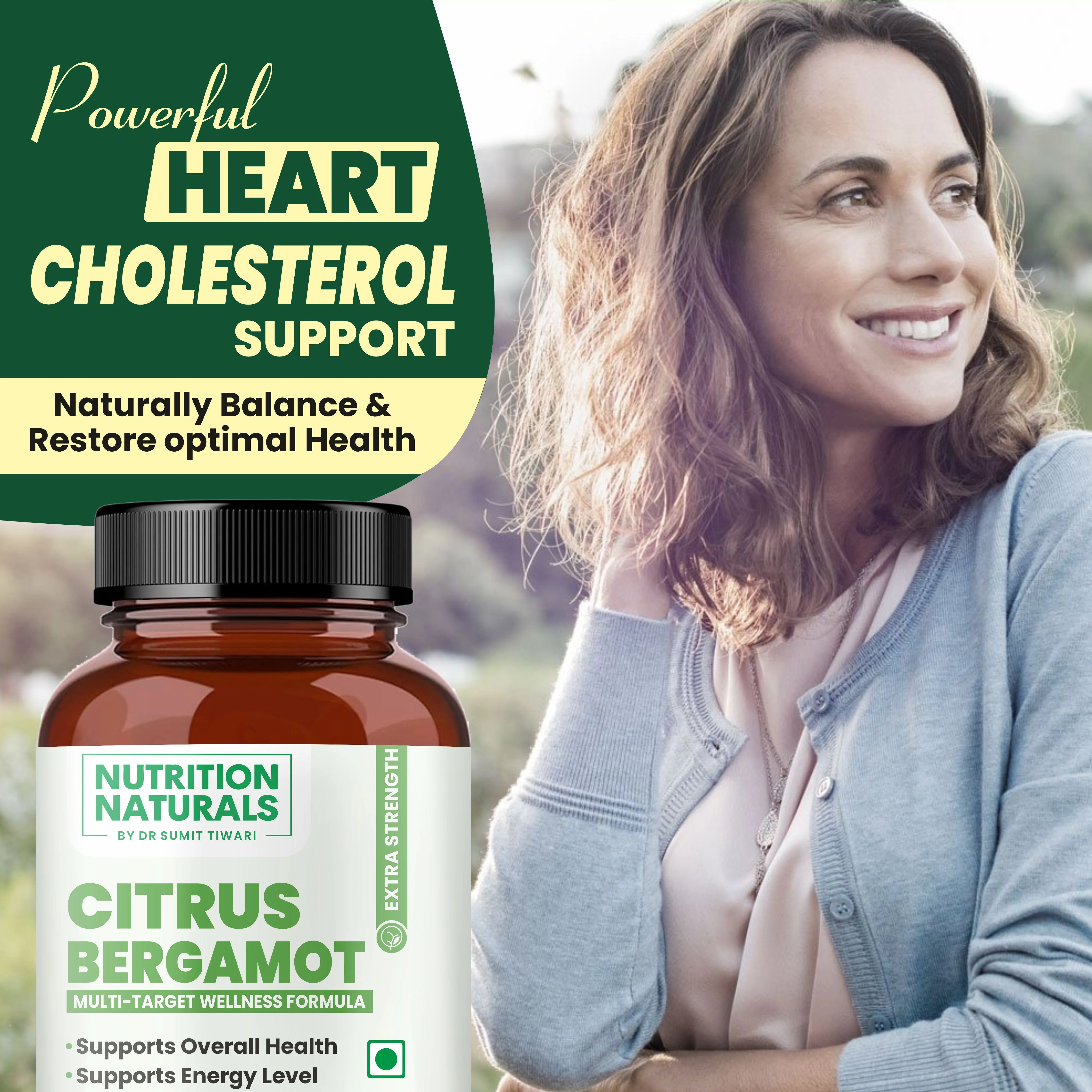 Citrus Bergamot 1200 mg - Immunity & Energy (60 capsules) - Image 5