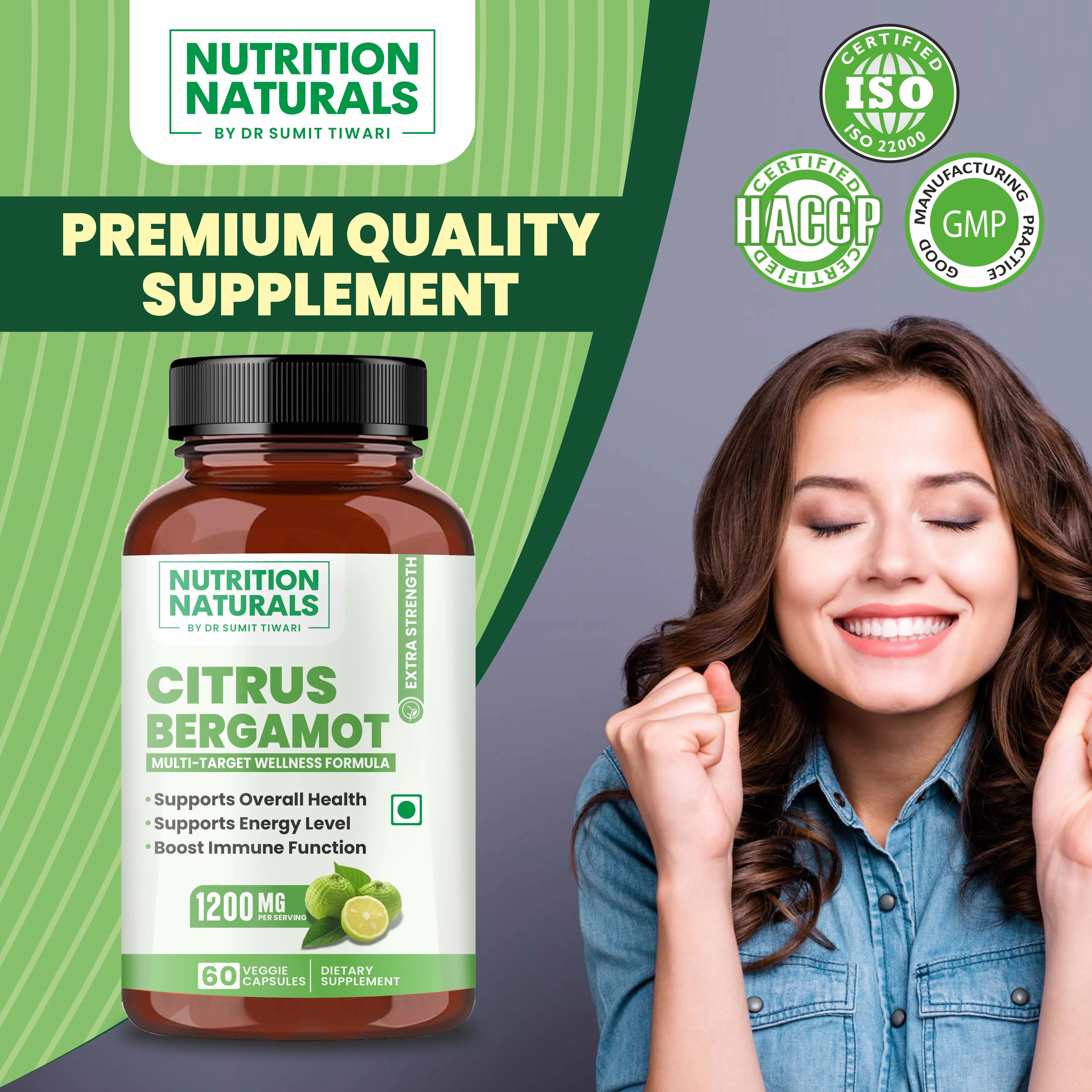 Citrus Bergamot 1200 mg - Immunity & Energy (60 capsules) - Image 7