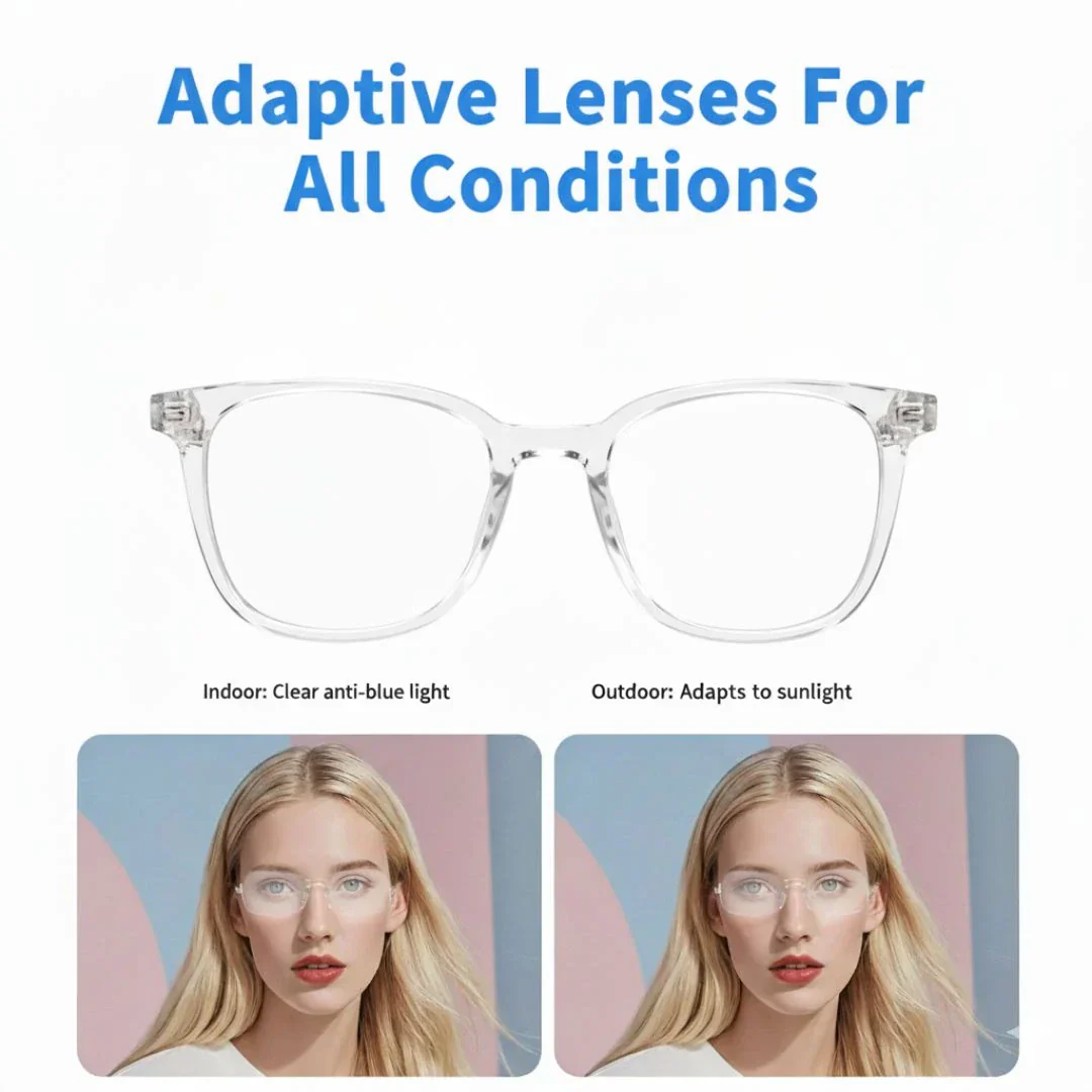 ClarityX AI Smartglasses | Dual 8MP Cameras | Touch + Voice Controls - Image 2