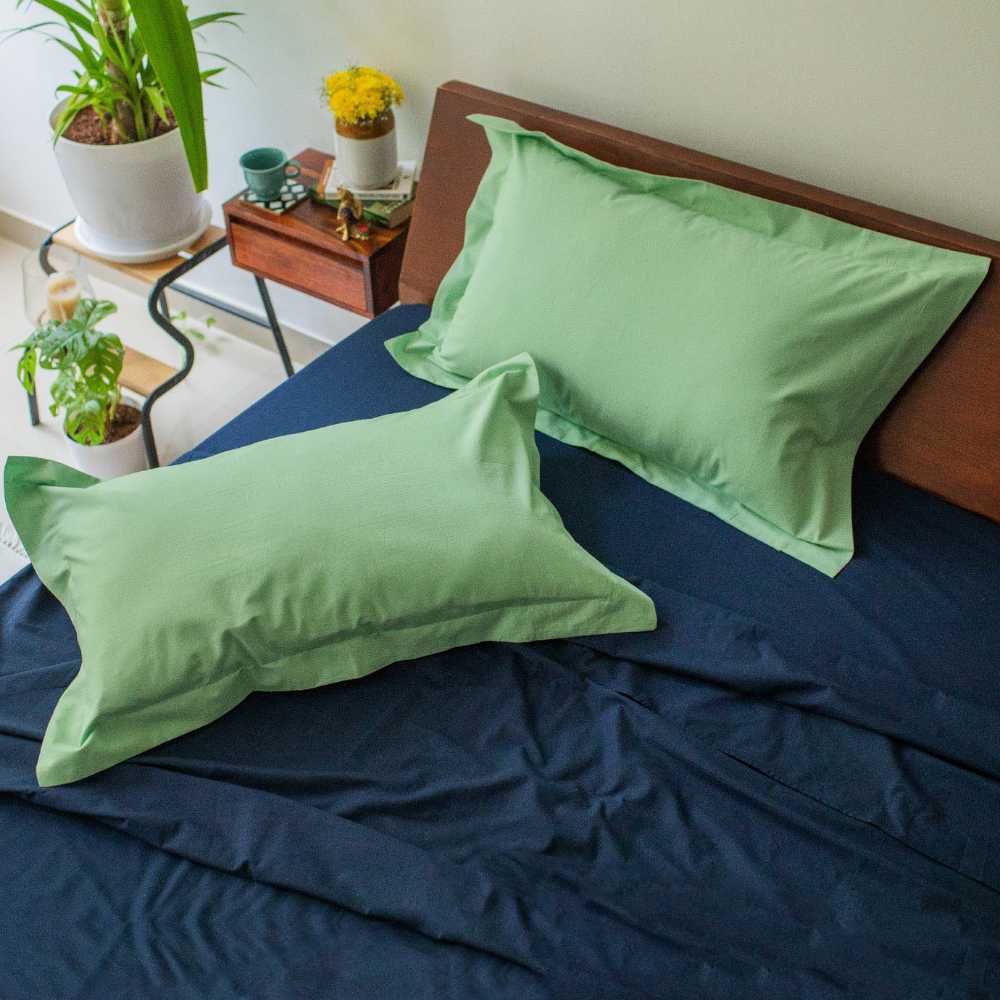 Classic 100% Cotton Pillow Cover | Set Of 2 - Image 25