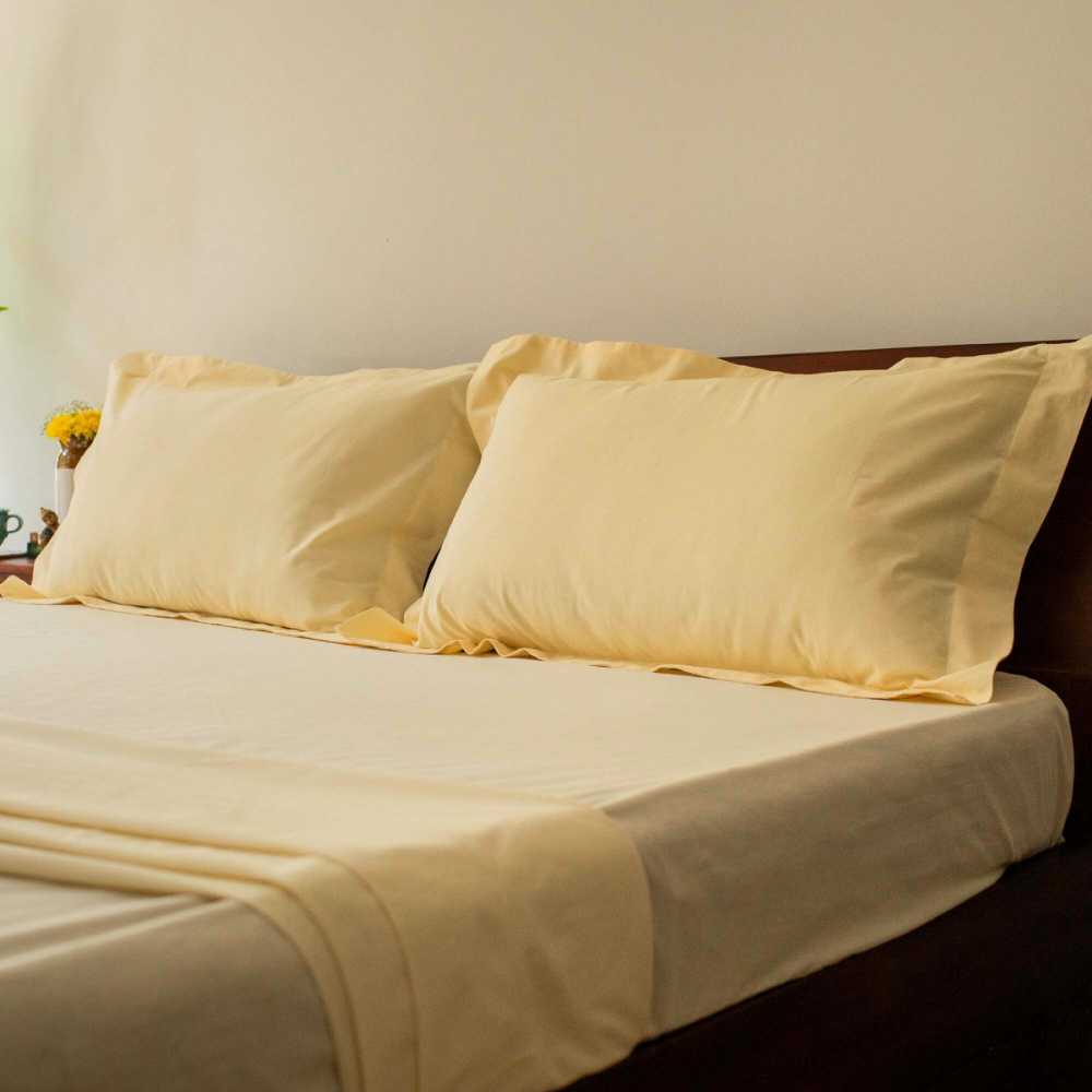 Classic 100% Cotton Pillow Cover | Set Of 2 - Image 3