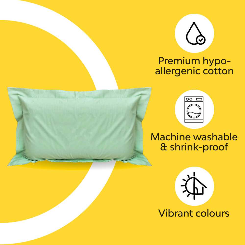 Classic 100% Cotton Pillow Cover | Set Of 2 - Image 30