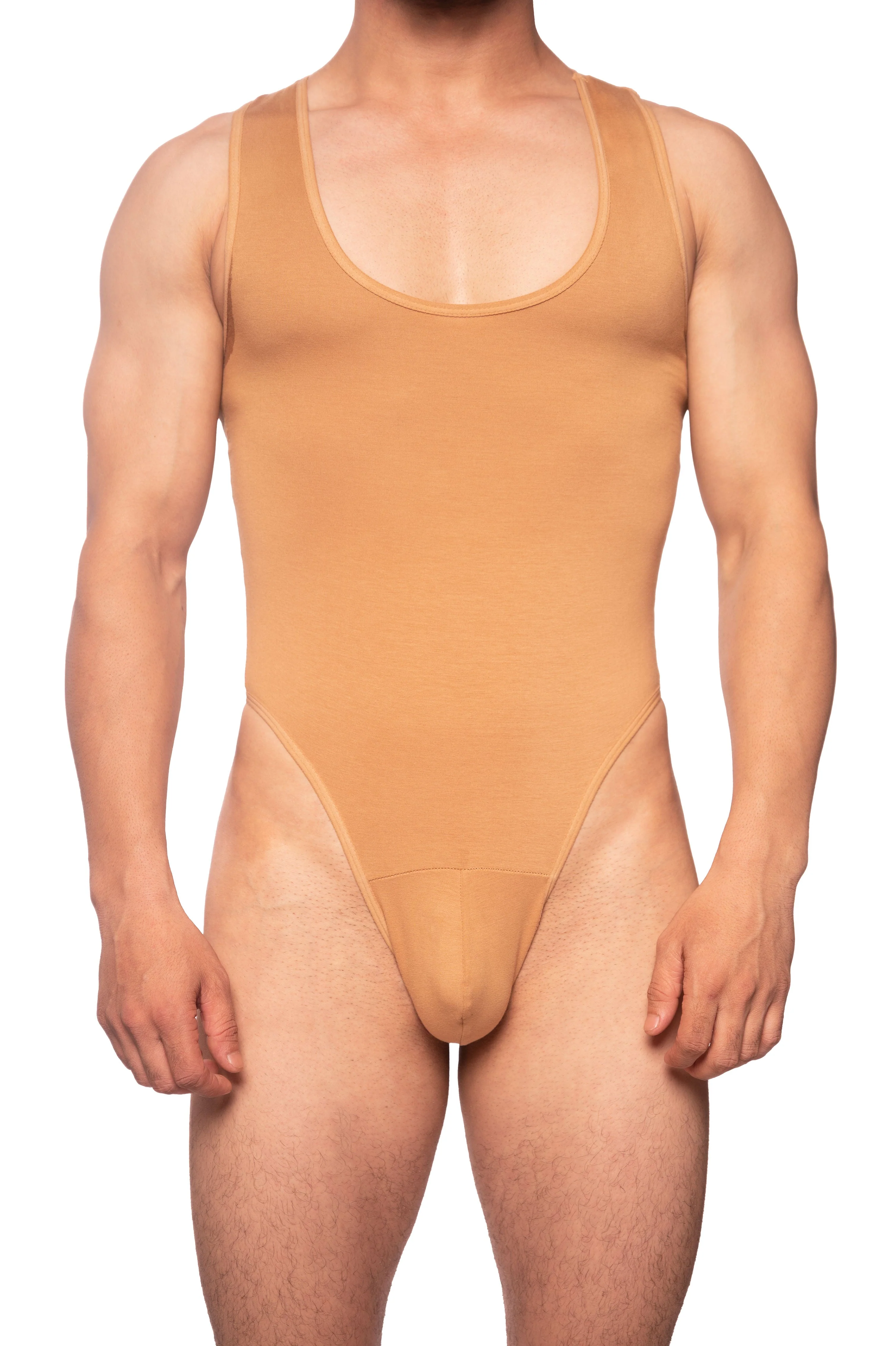 Classic Bodysuit /Tan - Image 7