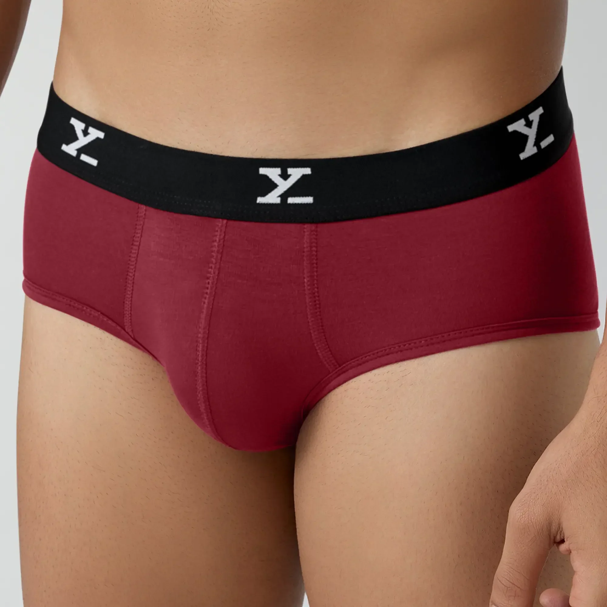 Classic Briefs Bold Burgundy - Image 4