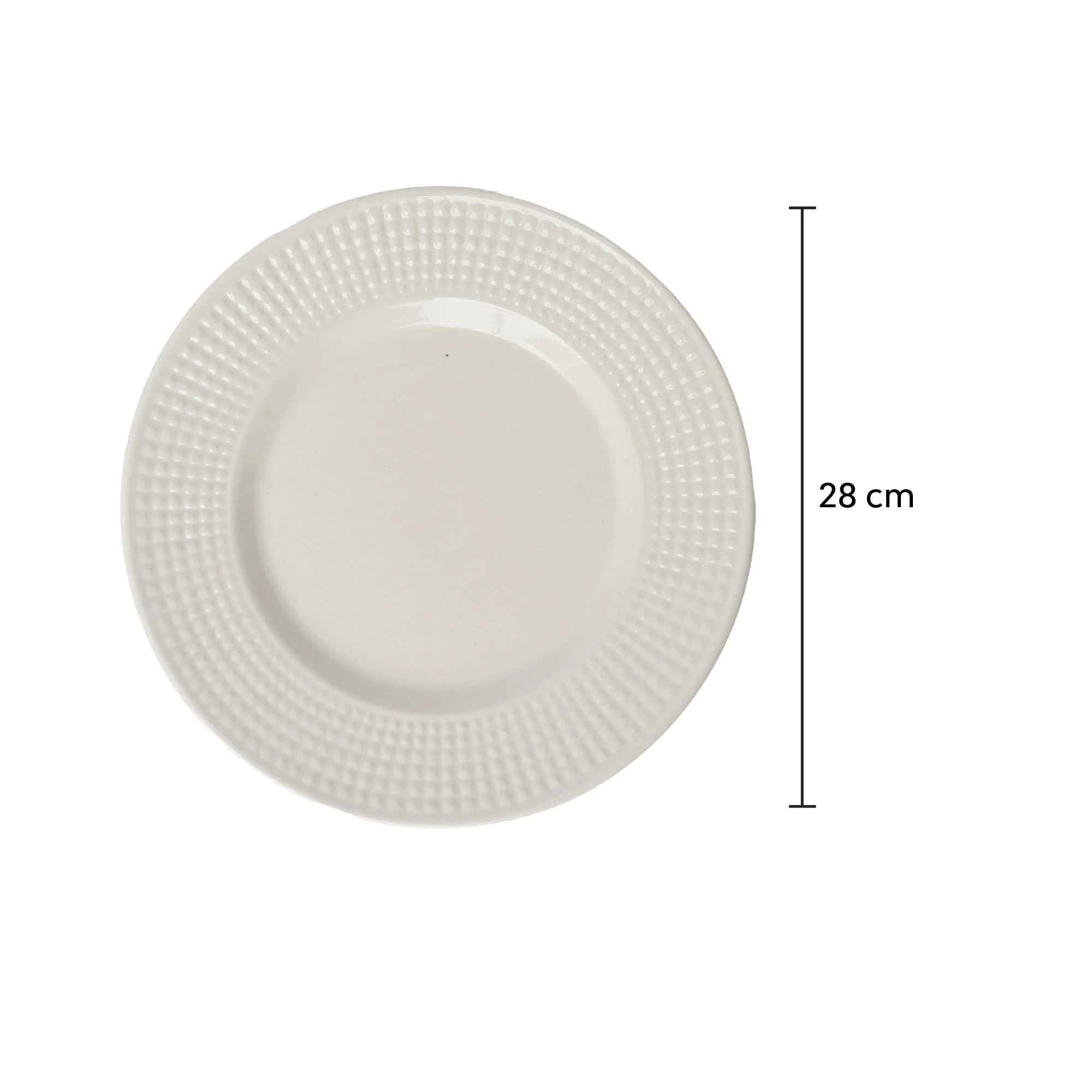 Classic Ceramic Dinner Plate | Set Of 2 - Image 16