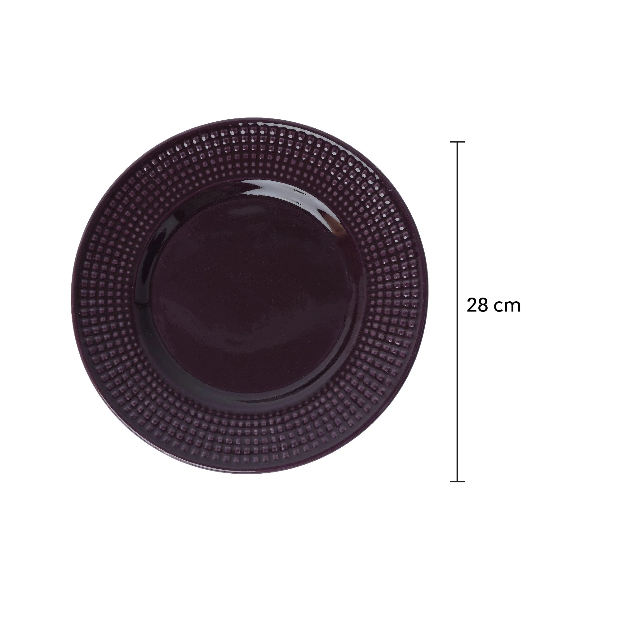 Classic Ceramic Dinner Plate | Set Of 2 - Image 24