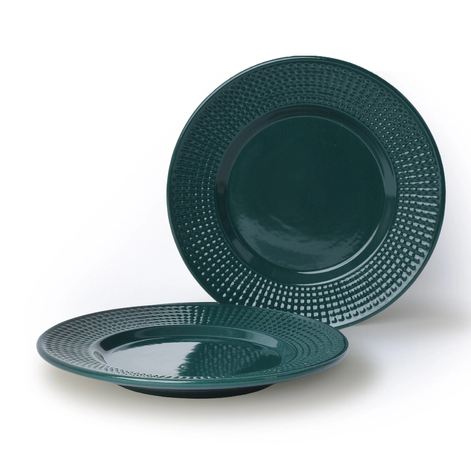 Classic Ceramic Dinner Plate | Set Of 2 - Image 3