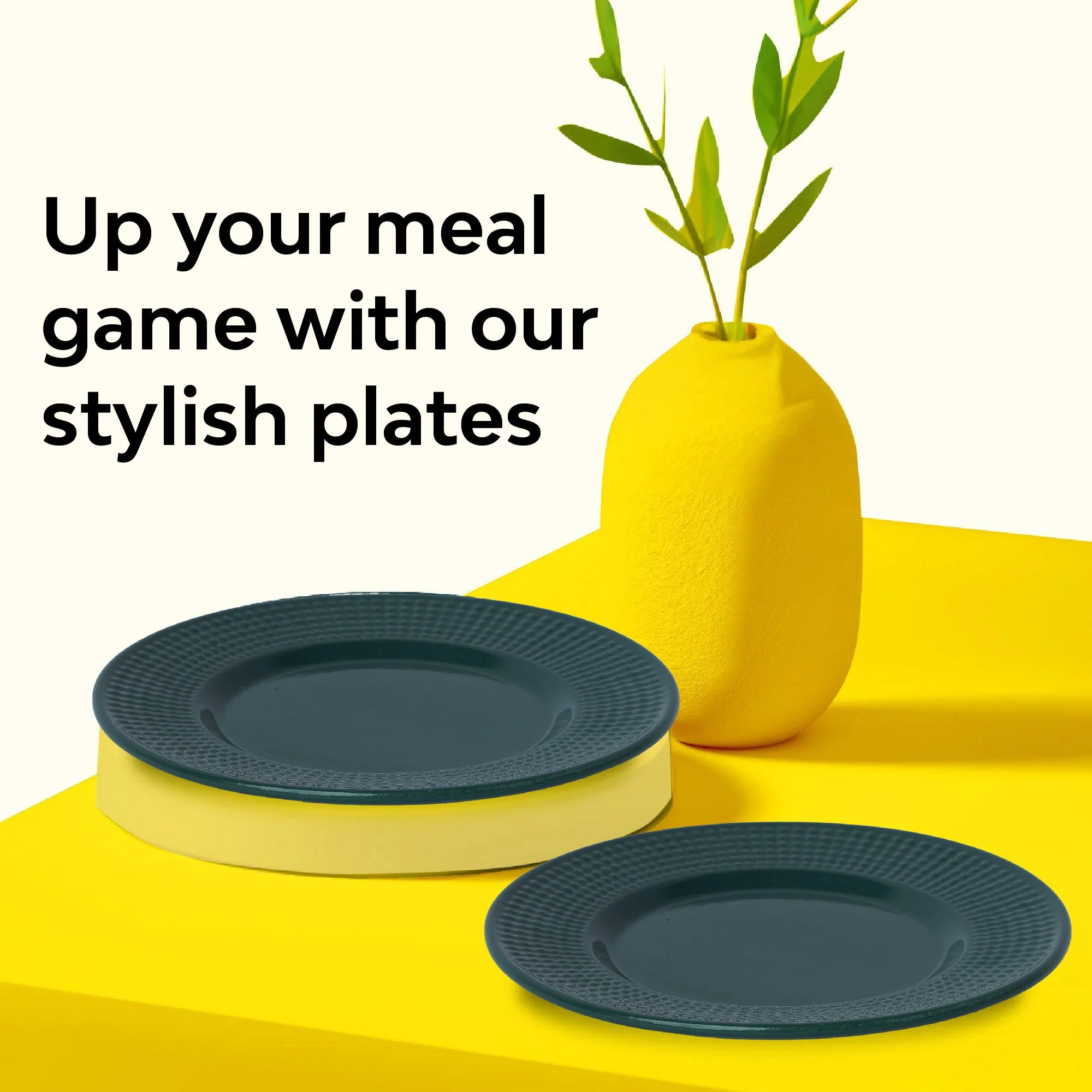 Classic Ceramic Dinner Plate | Set Of 2 - Image 5