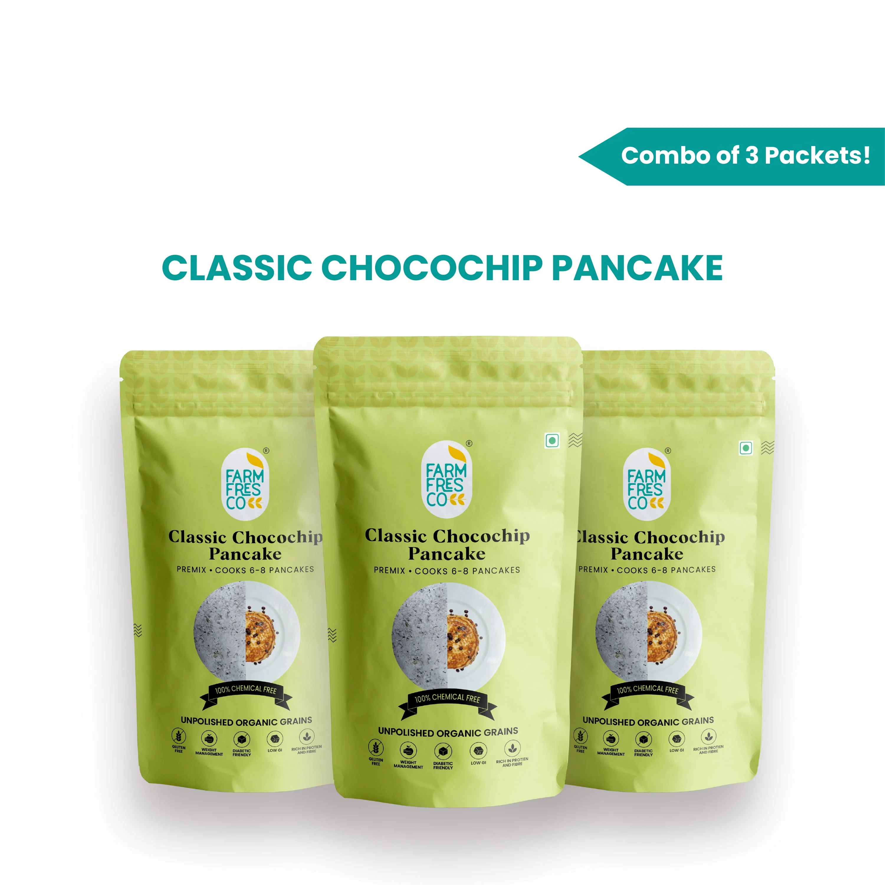 Classic Chocochips Millet Pancake | 165g, Pack of 1 - Image 14