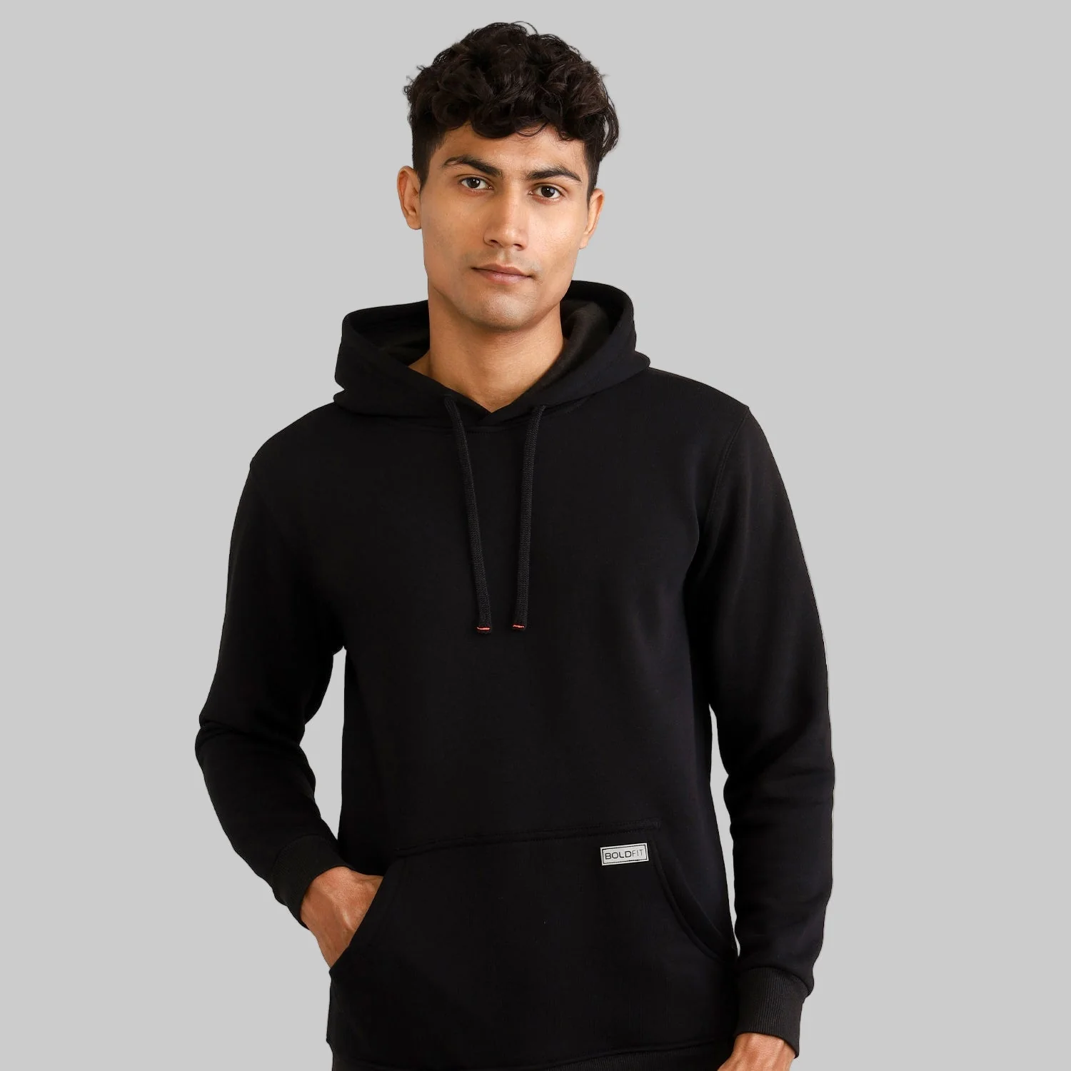 Classic Mens Hoodie - Black - Image 21