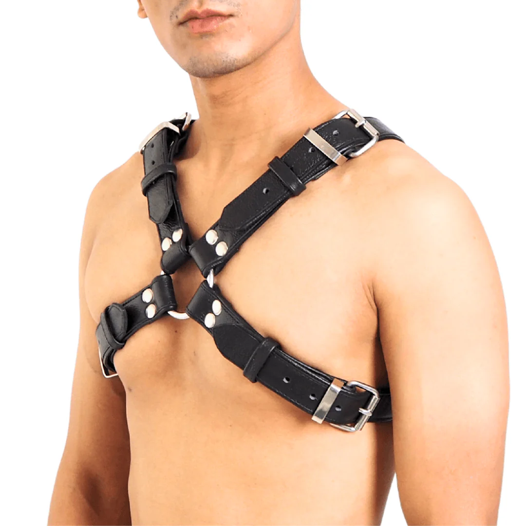 Classic Men's X Harness (soft leather) - Image 3