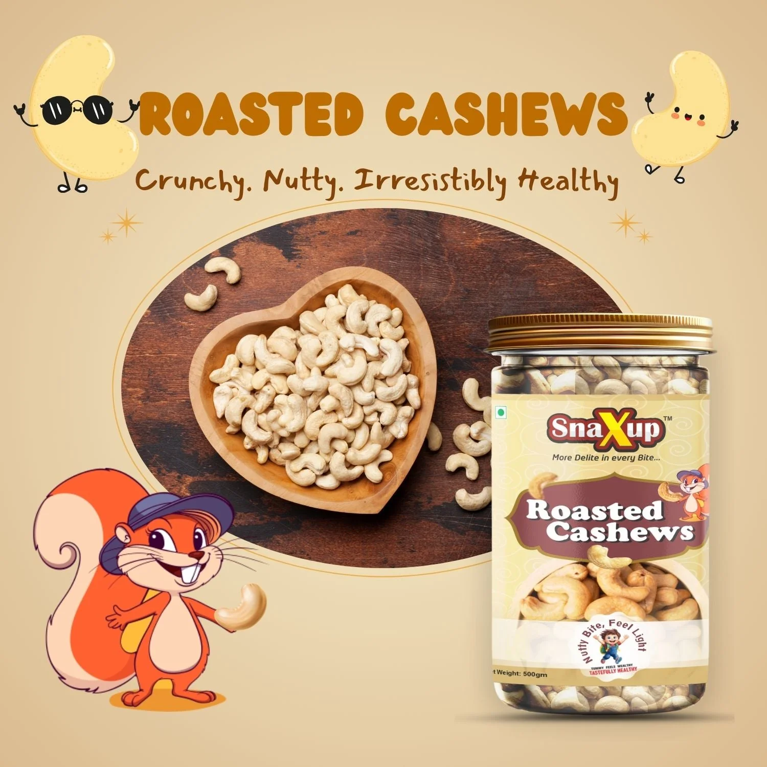 Classic Salted Cashews - Roasted - Image 4