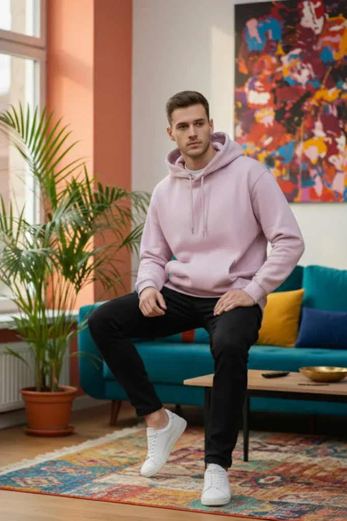 Classic Solid Hoodie - Image 12