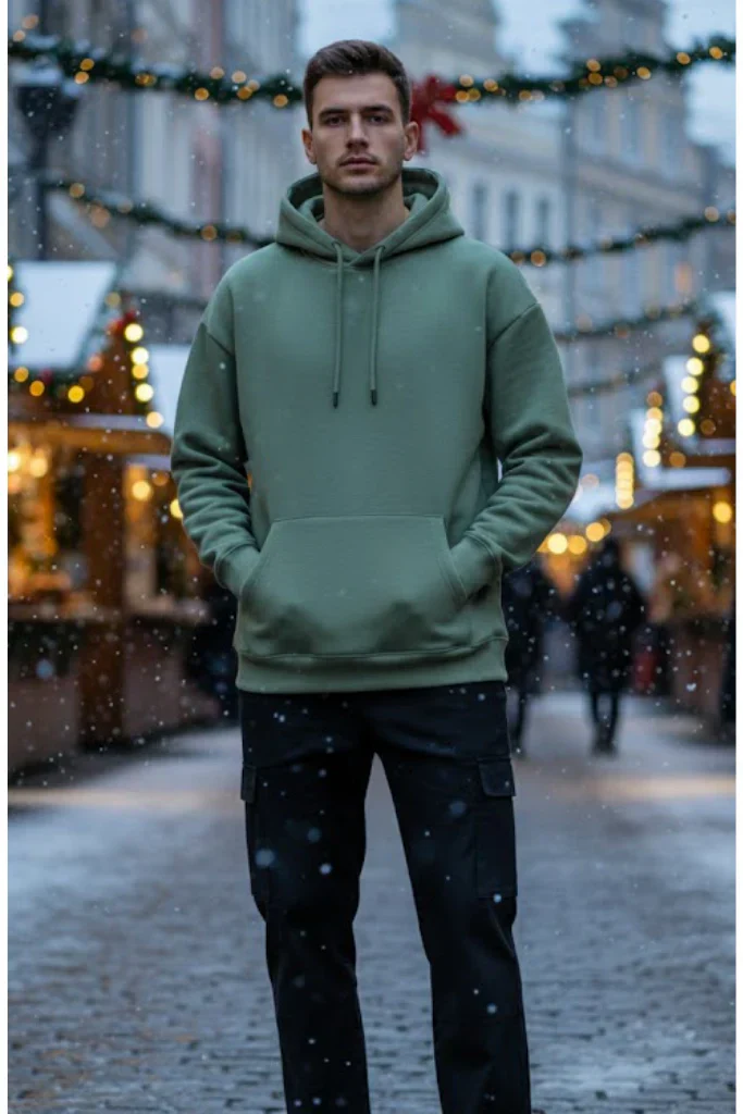 Classic Solid Hoodie - Image 15