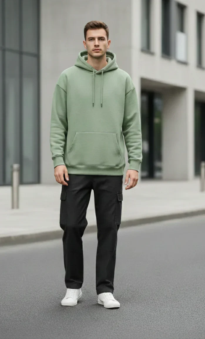 Classic Solid Hoodie - Image 18