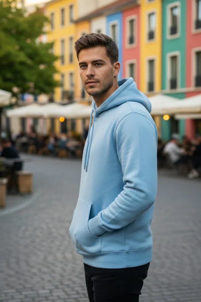 Classic Solid Hoodie - Image 5